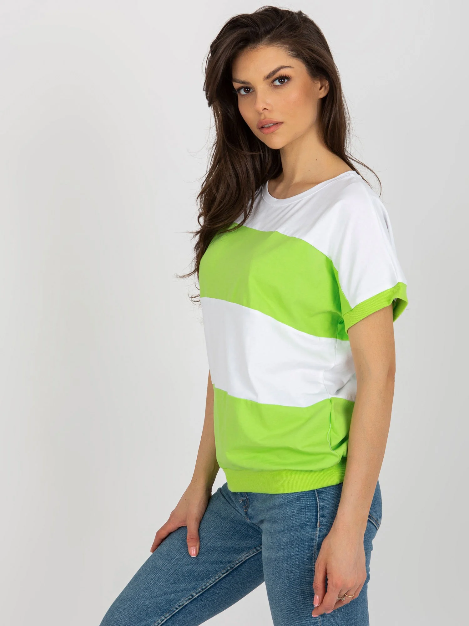 Bluza Dama Mini, Dungi, RELEVANCE, Verde Casual - imagine 3