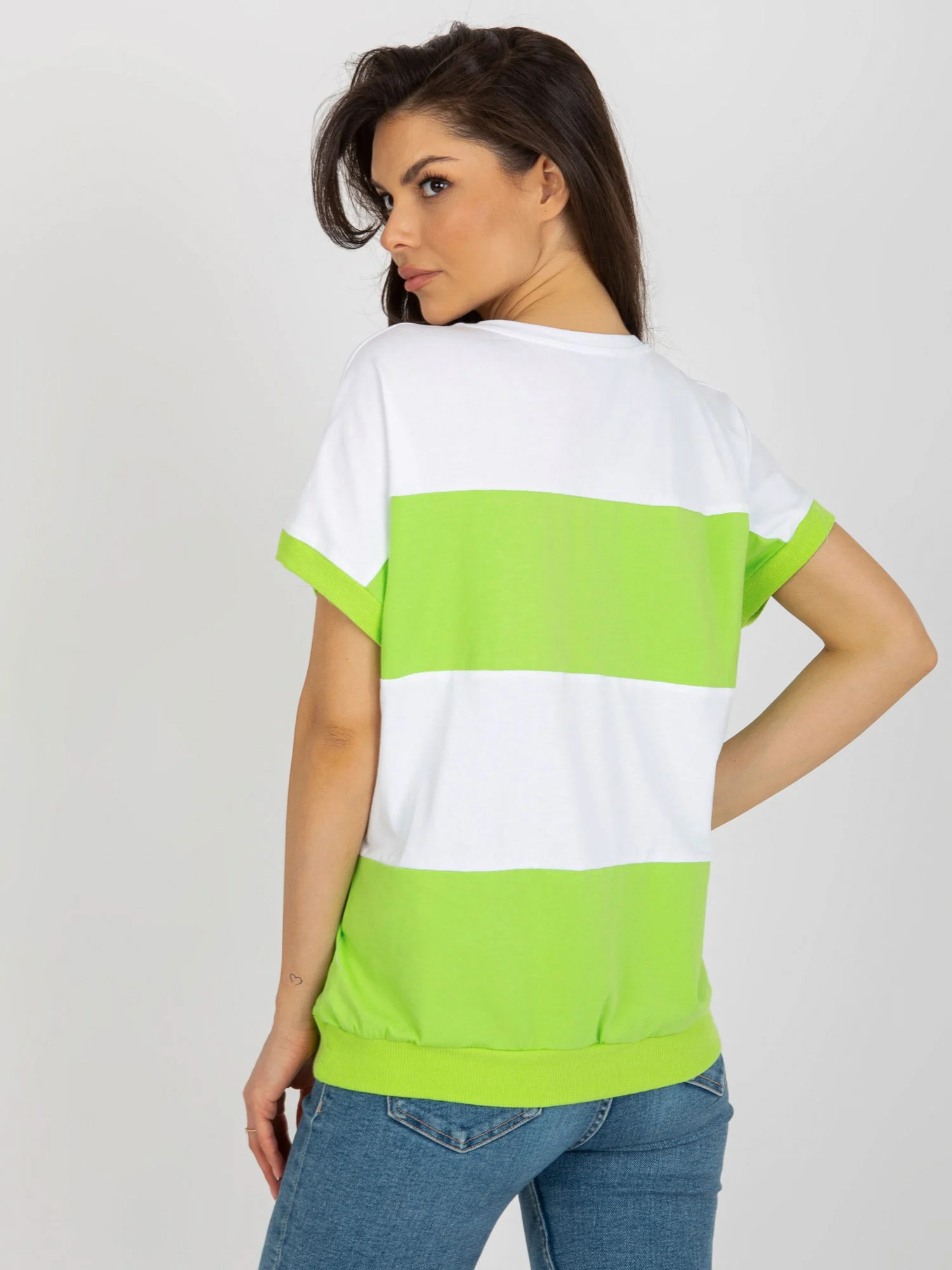 Bluza Dama Mini, Dungi, RELEVANCE, Verde Casual - imagine 4