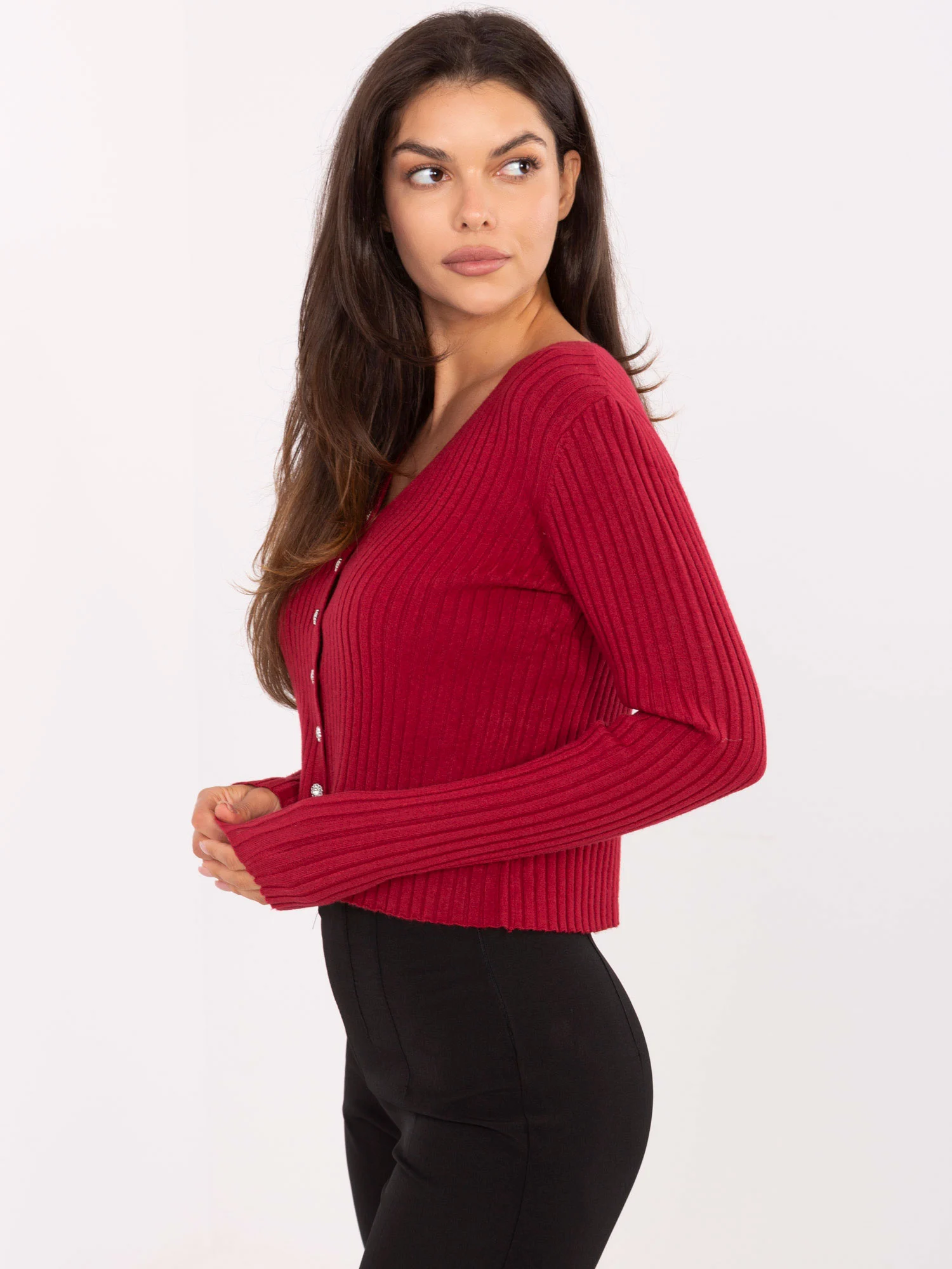 Pulover Dama Mini, Dungi, Passione moda, Bordo Eleganta Office - Image 4