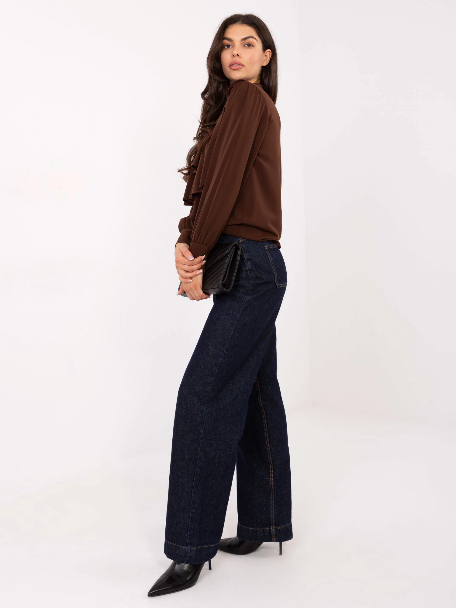 Camasa Dama Maneca lunga, Elegant, RUE PARIS, Maro Eleganta Office - imagine 5