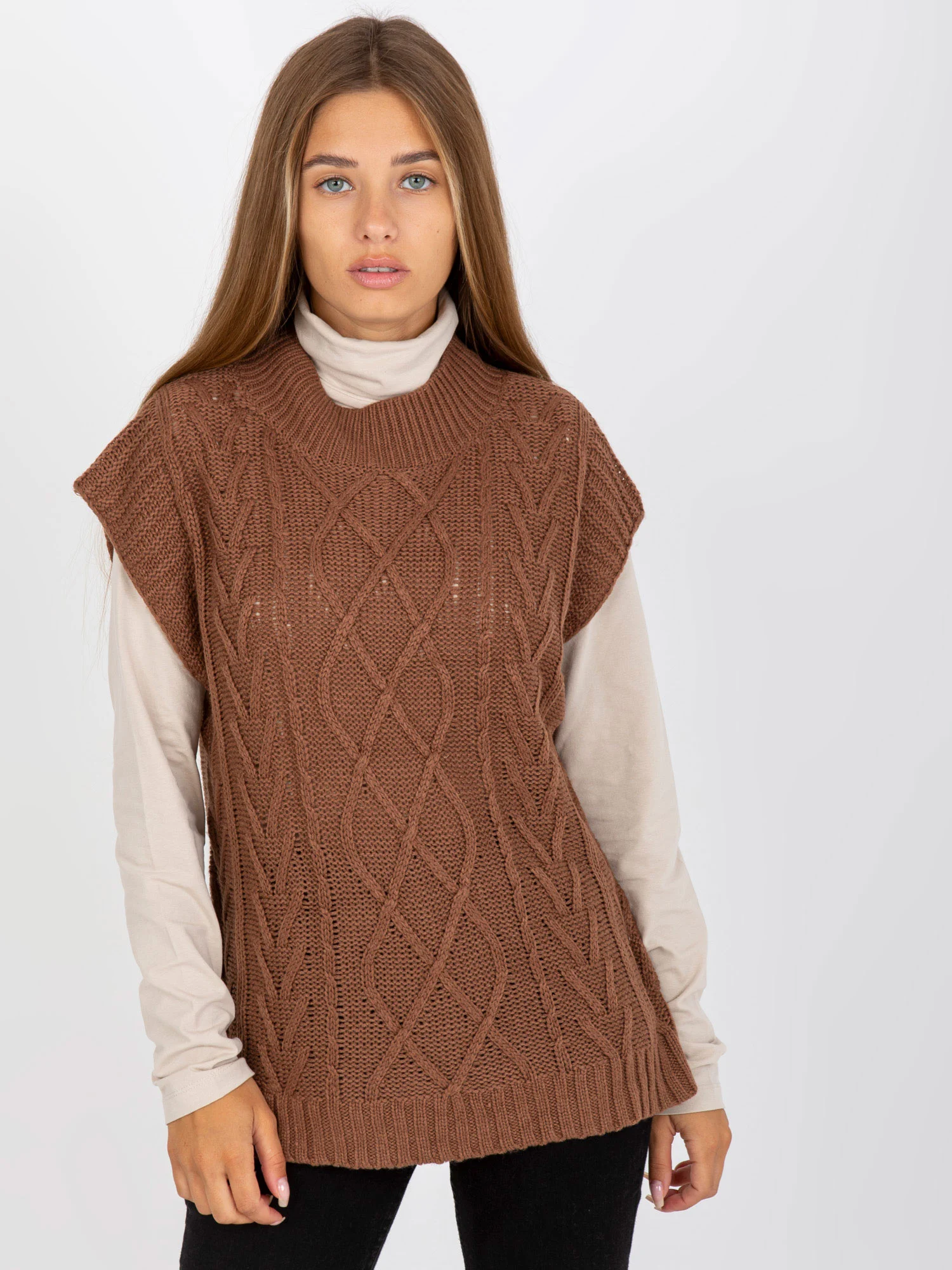 Vesta Dama Fara maneci, Guler inalt, Sublevel, Maro Eleganta Office - imagine 7
