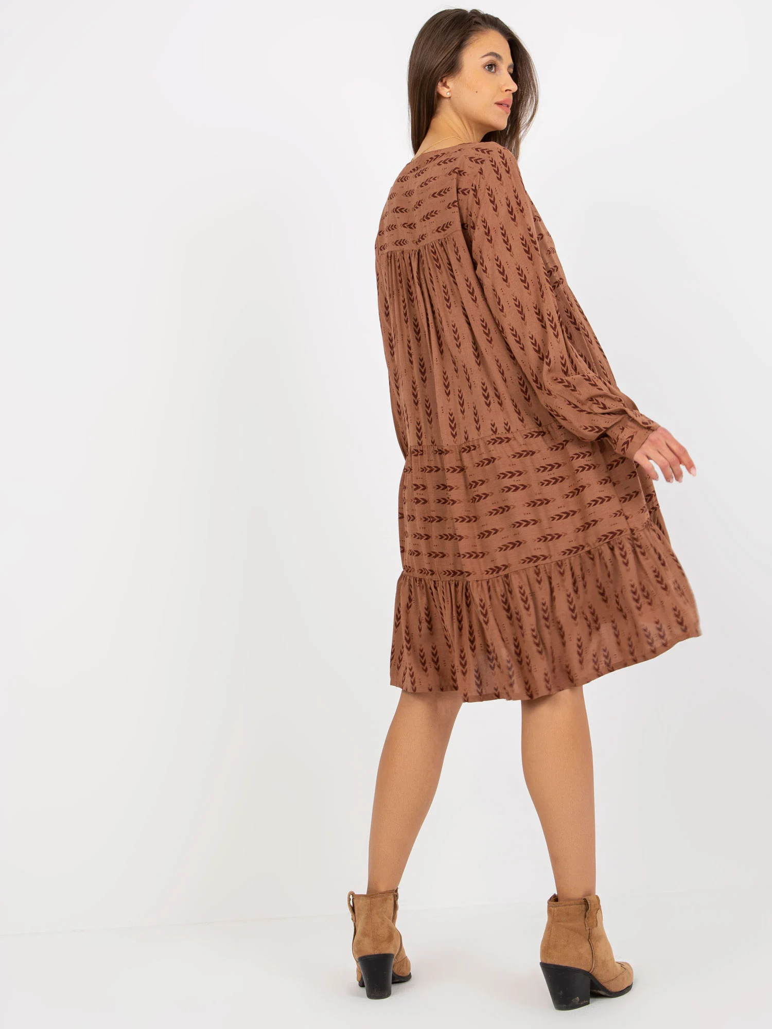 Rochie Dama Maxi, Lejera, Sublevel, Maro Eleganta Office - Image 4
