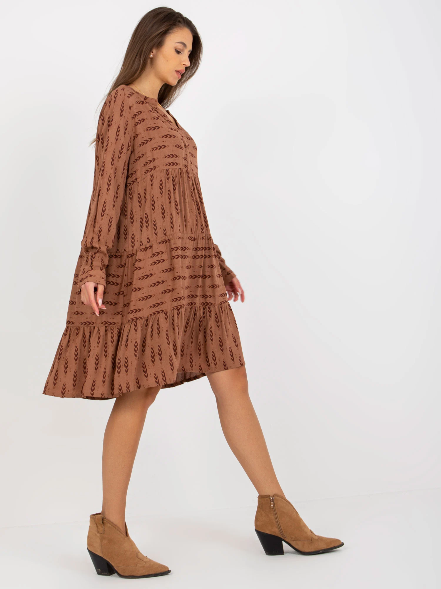 Rochie Dama Maxi, Lejera, Sublevel, Maro Eleganta Office - Image 2