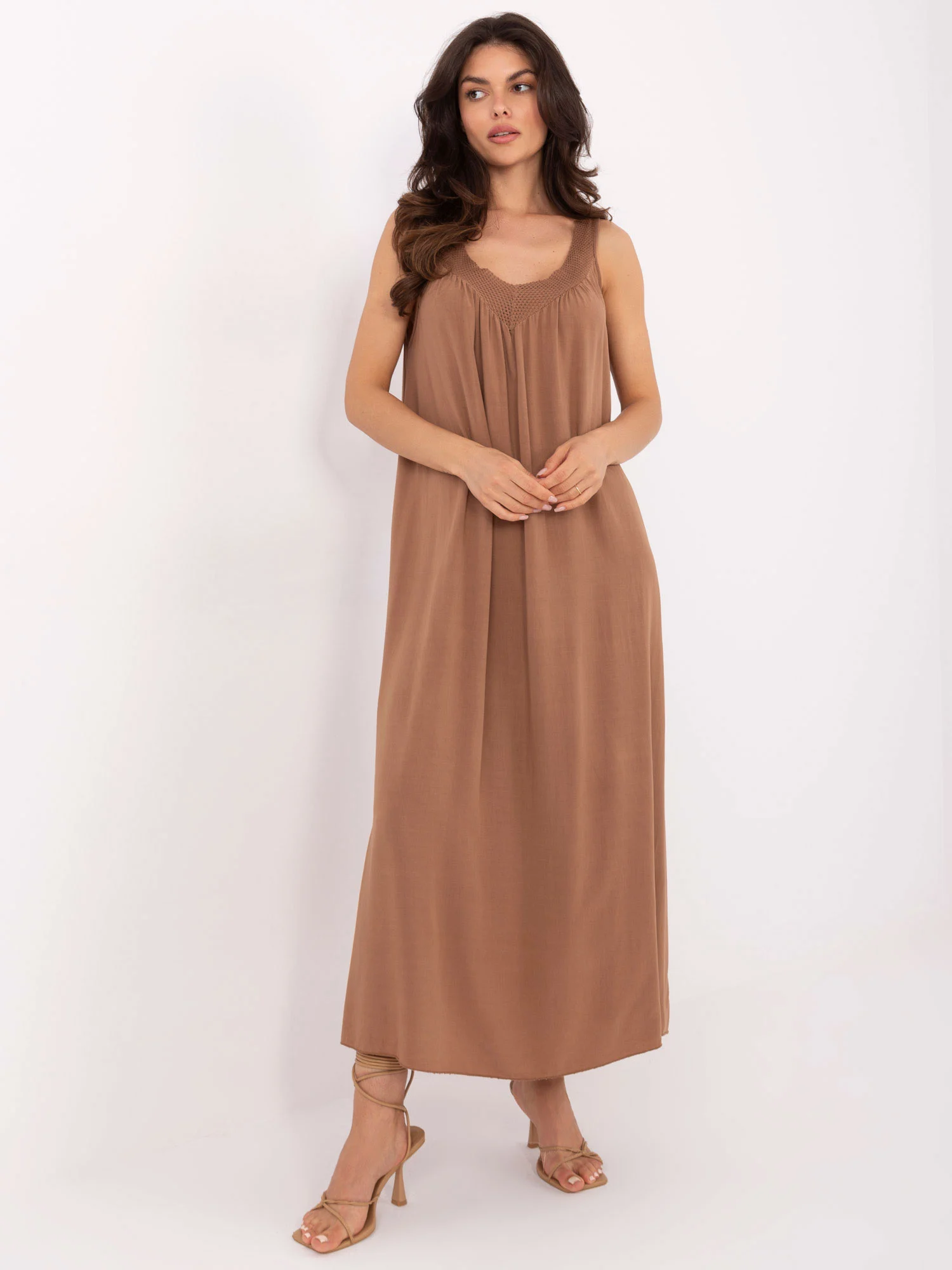 Rochie Dama Midi, Oversize, Och Bella, Maro de Vara - Image 4