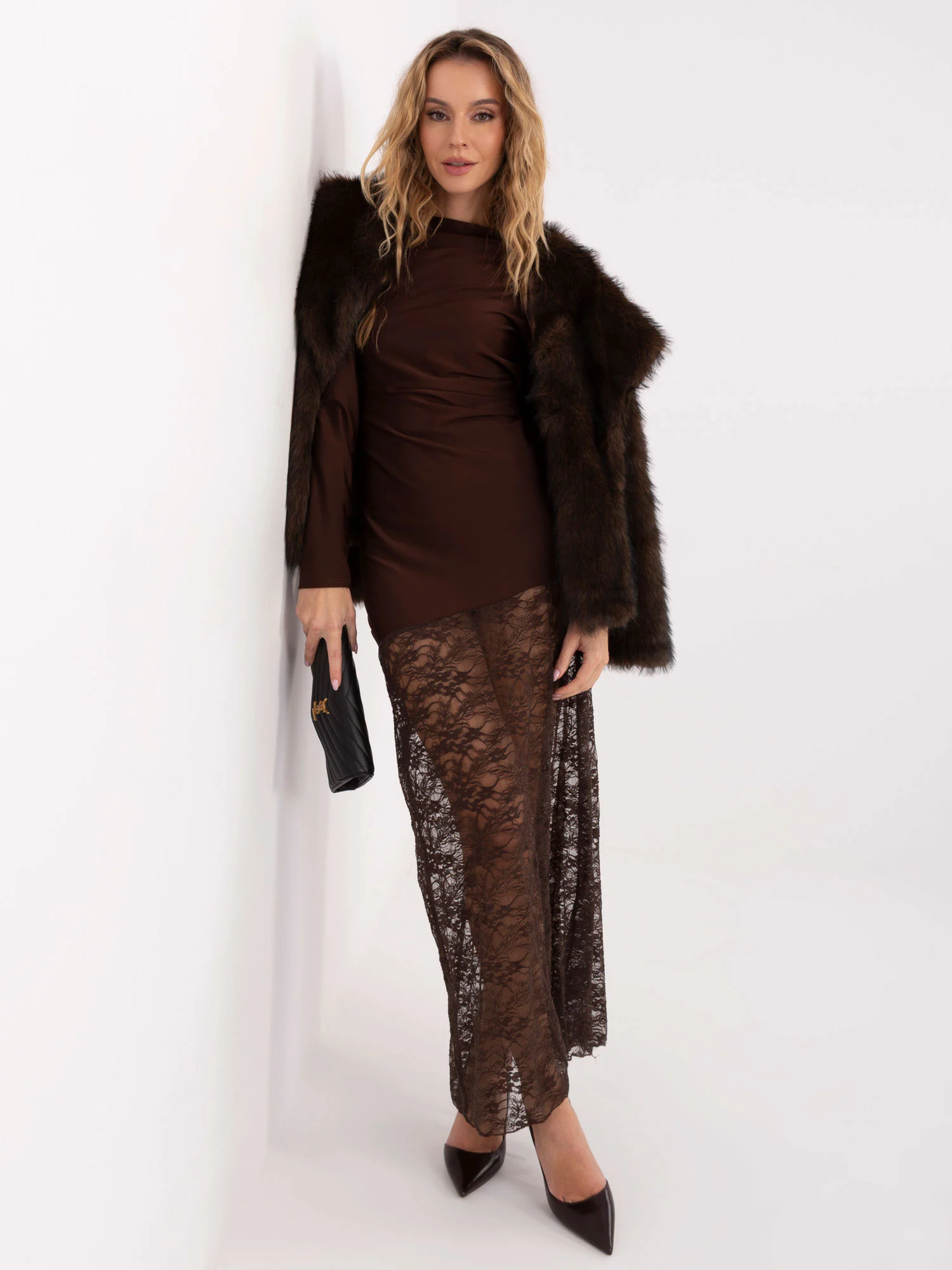 Rochie Dama Maxi, Dantela, ITALY MODA, Maro Eleganta - Image 3