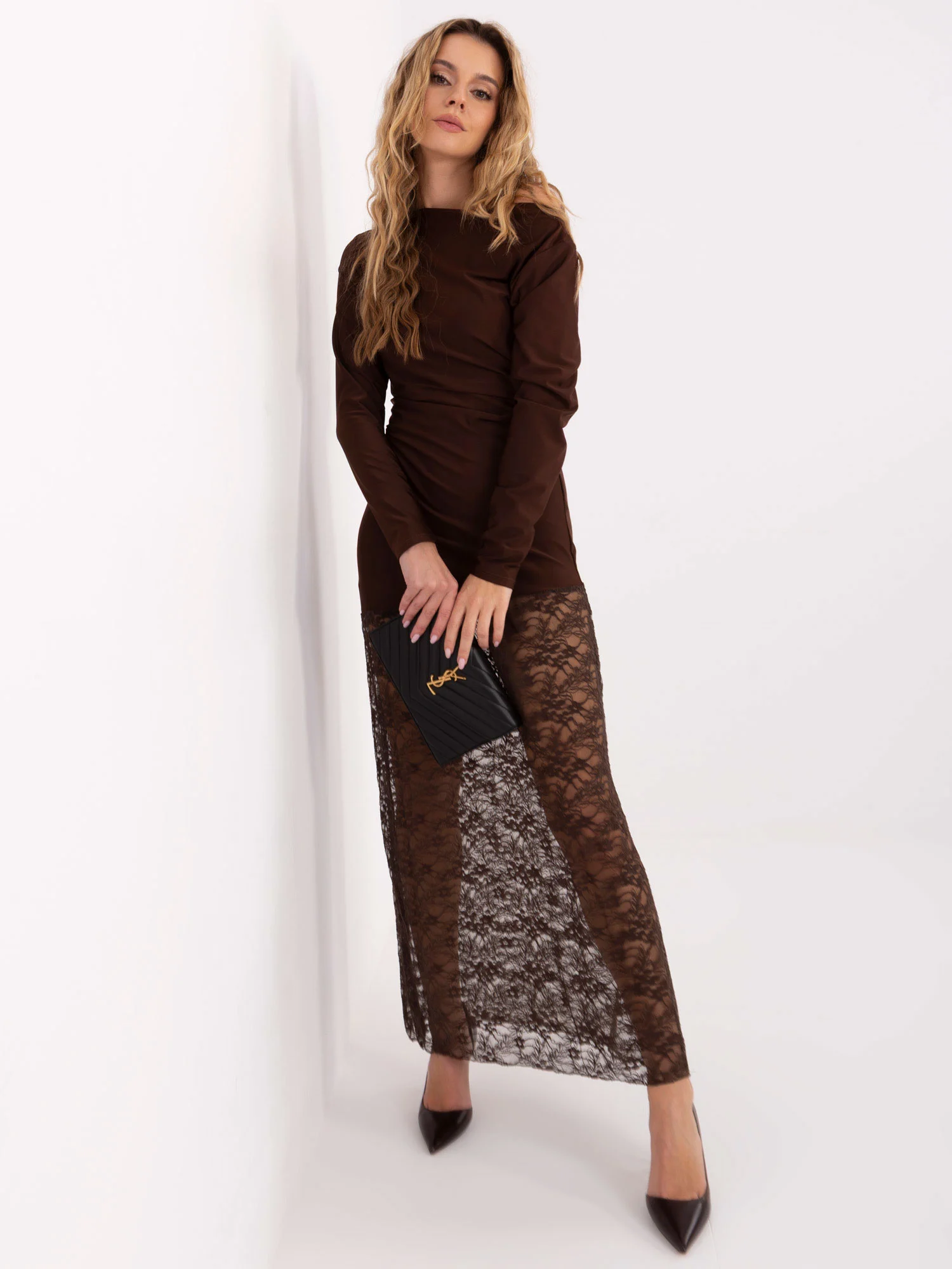 Rochie Dama Maxi, Dantela, ITALY MODA, Maro Eleganta - Image 5