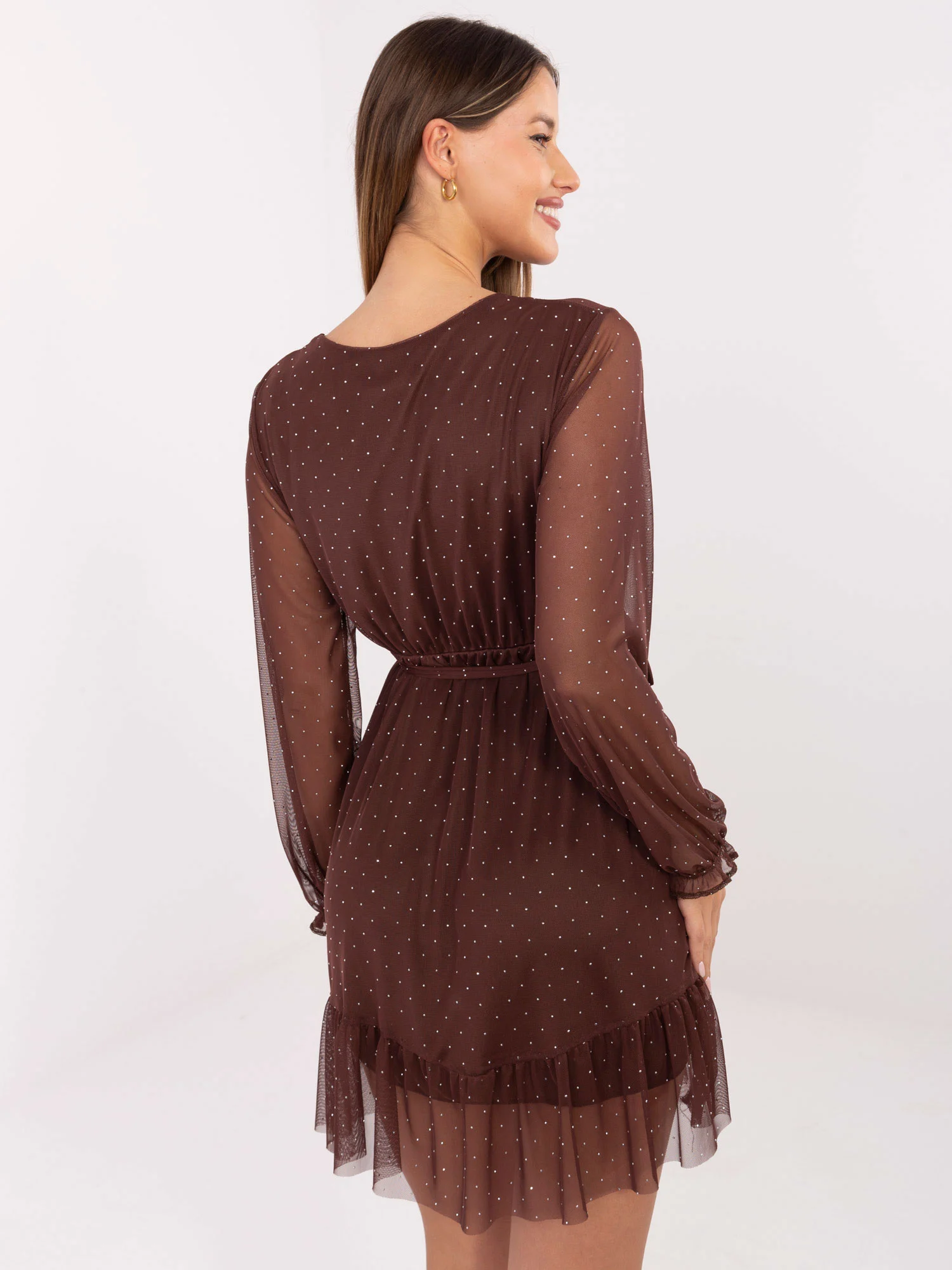 Rochie Dama Maxi, Lejera, ITALY MODA, Maro de Petrecere - Image 3