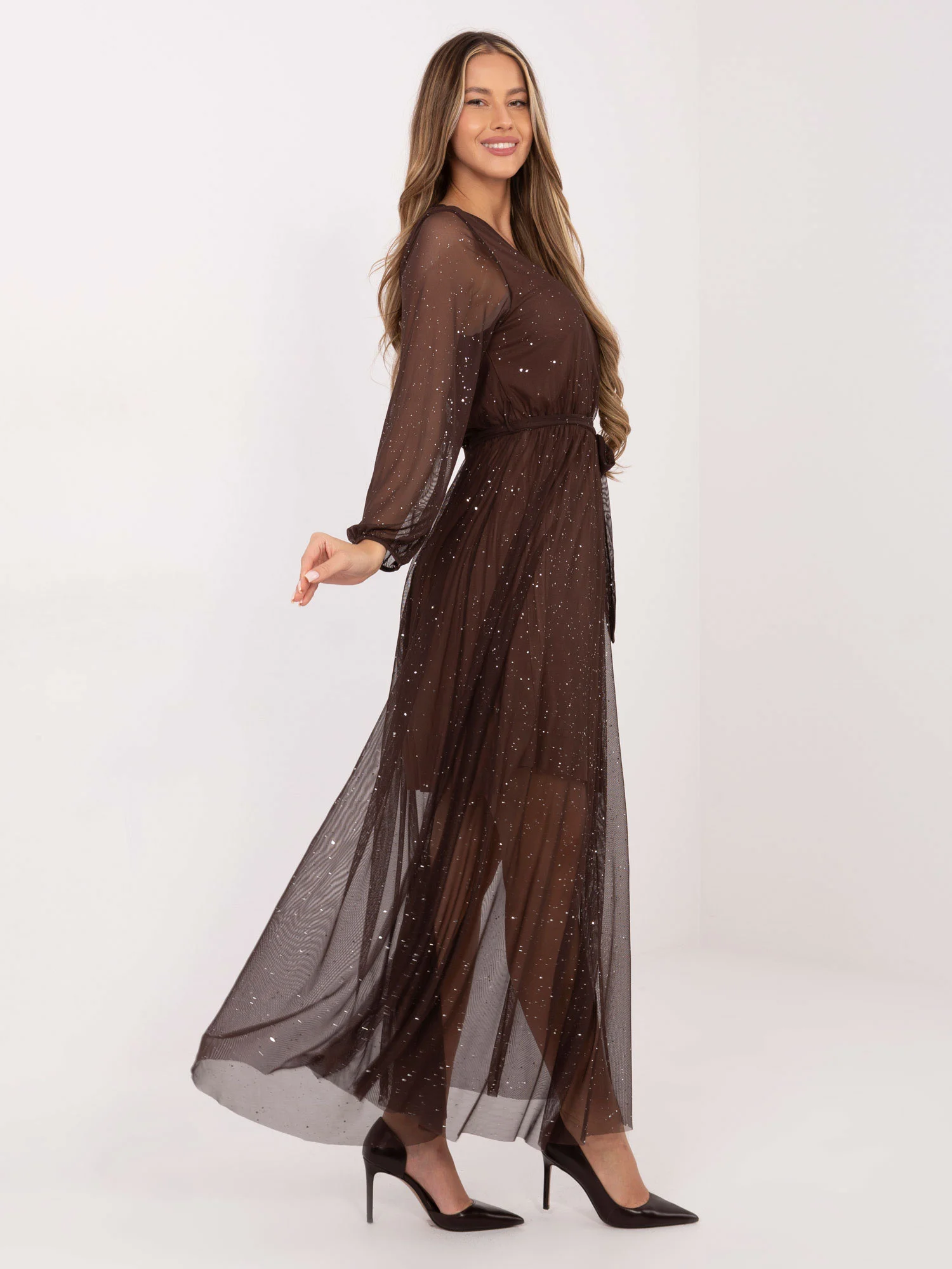 Rochie Dama Maxi, Lejera, ITALY MODA, Maro Eleganta - imagine 2