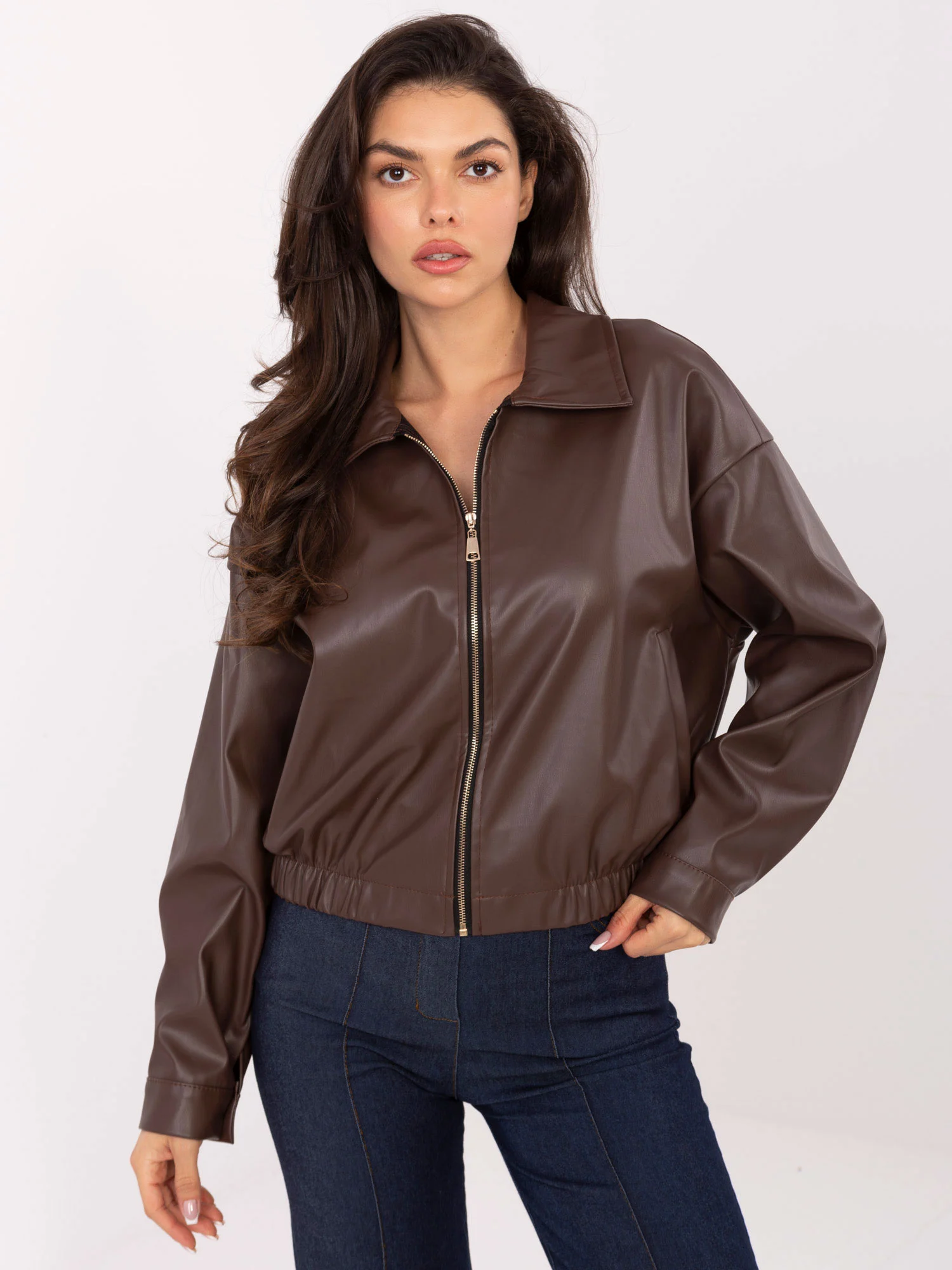 Jacheta Dama Mini, Guler inalt, RUE PARIS, Maro de Vara - imagine 3