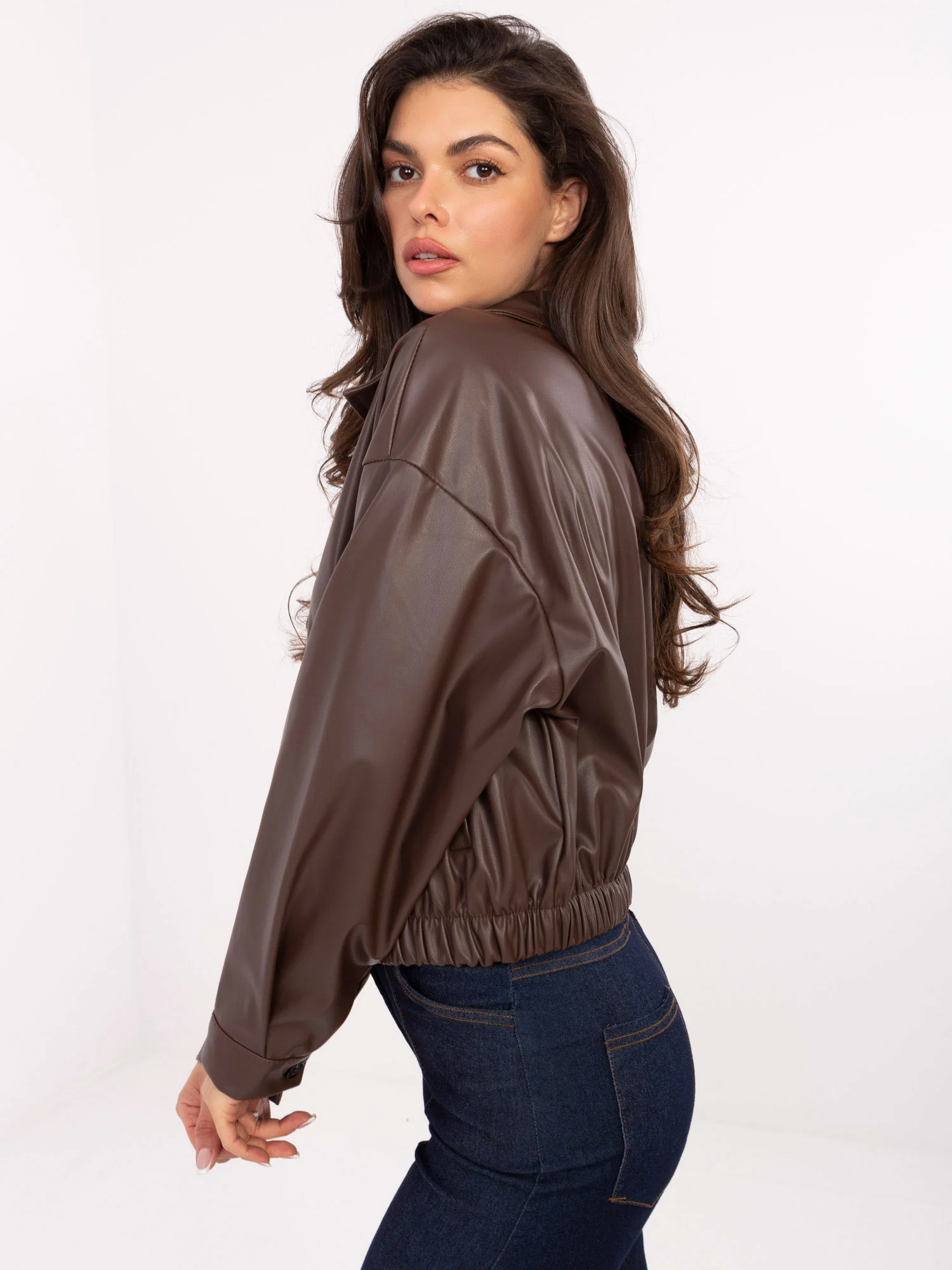 Jacheta Dama Mini, Guler inalt, RUE PARIS, Maro de Vara - imagine 4