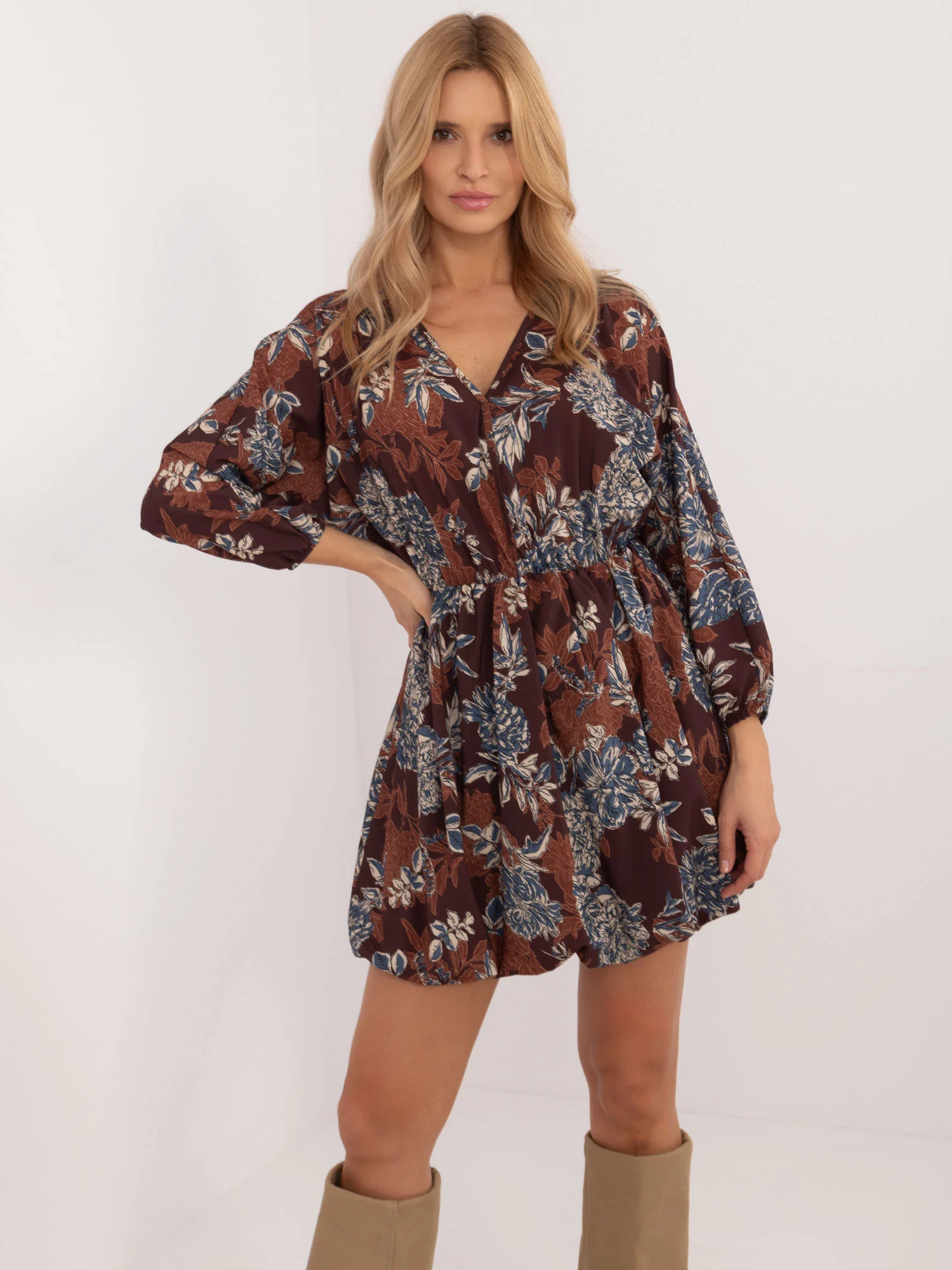 Rochie Dama Maxi, Floral, ITALY MODA, Maro Eleganta Office - Image 2