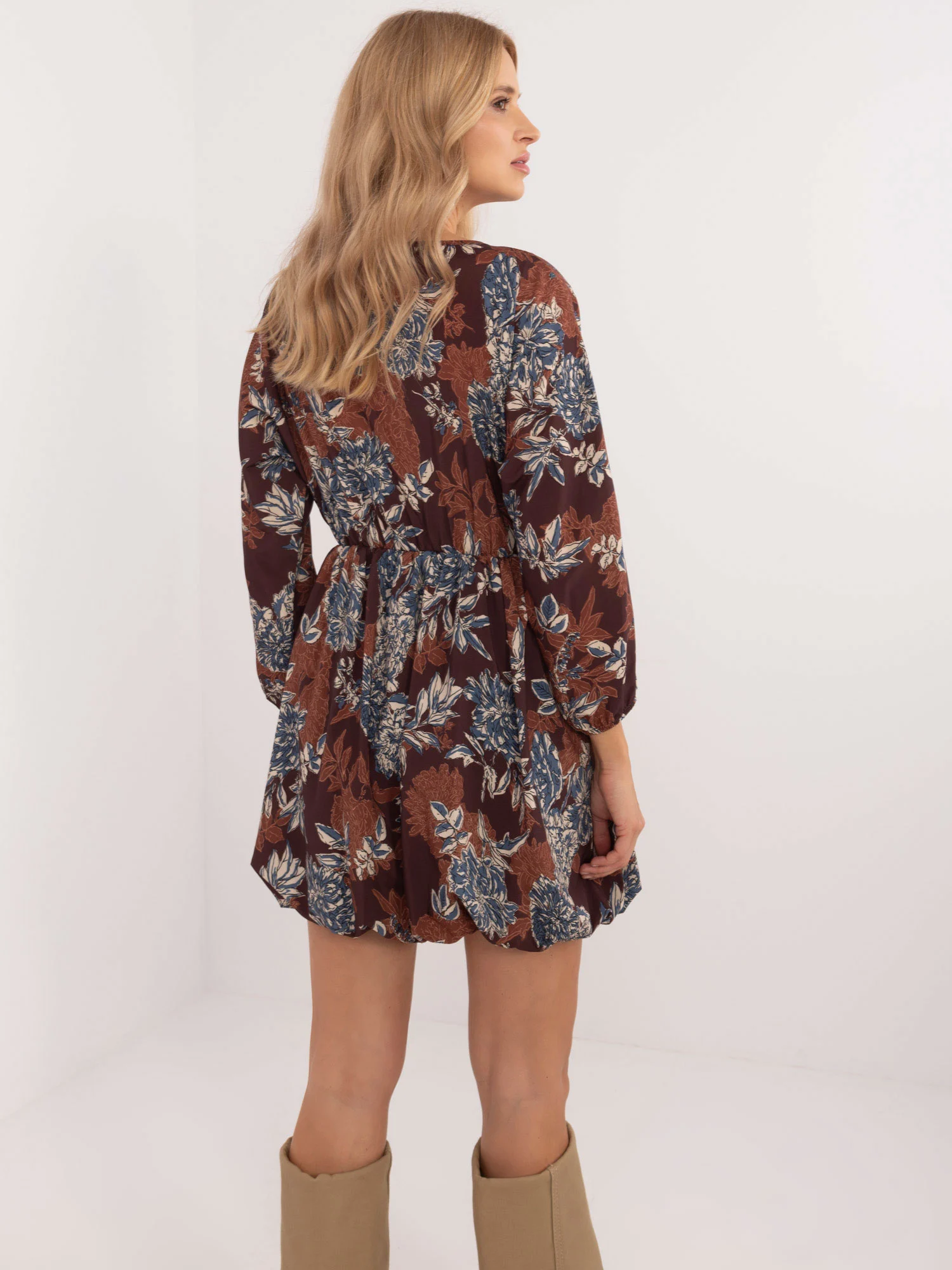 Rochie Dama Maxi, Floral, ITALY MODA, Maro Eleganta Office - Image 3
