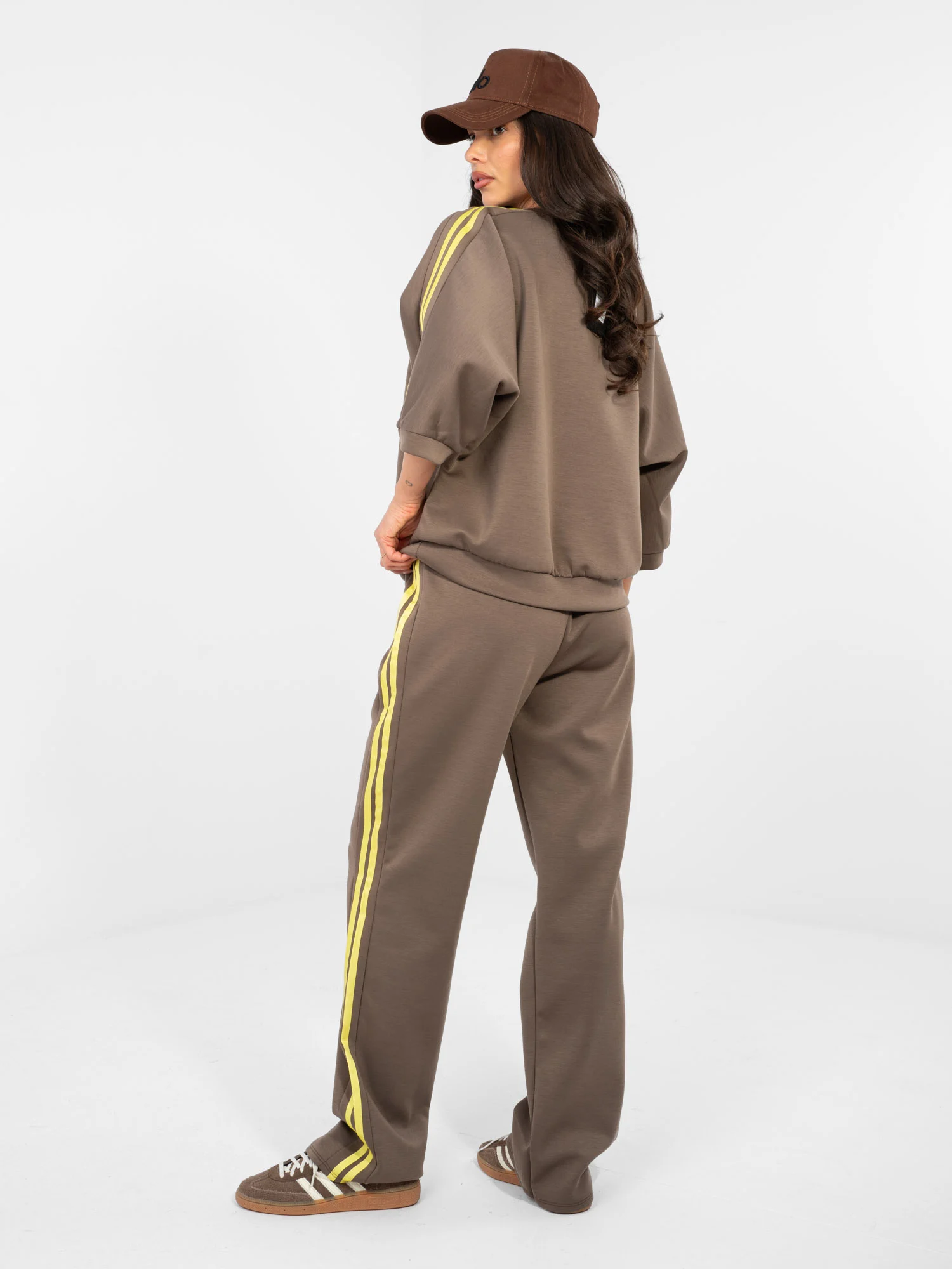 Compleu Dama Lunga, Dreapta, RUE PARIS, Maro Casual - imagine 4