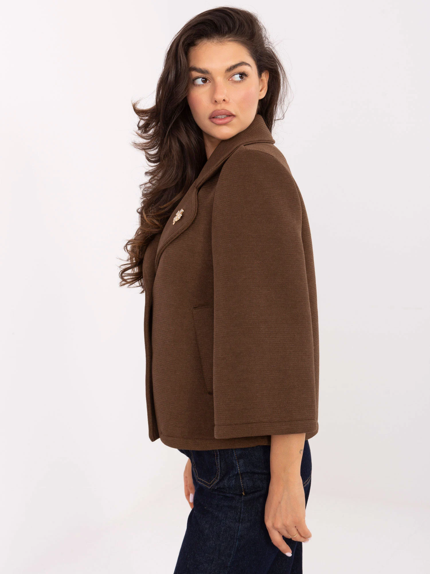 Jacheta Dama Mini, Elegant, RUE PARIS, Maro Eleganta Office - imagine 2