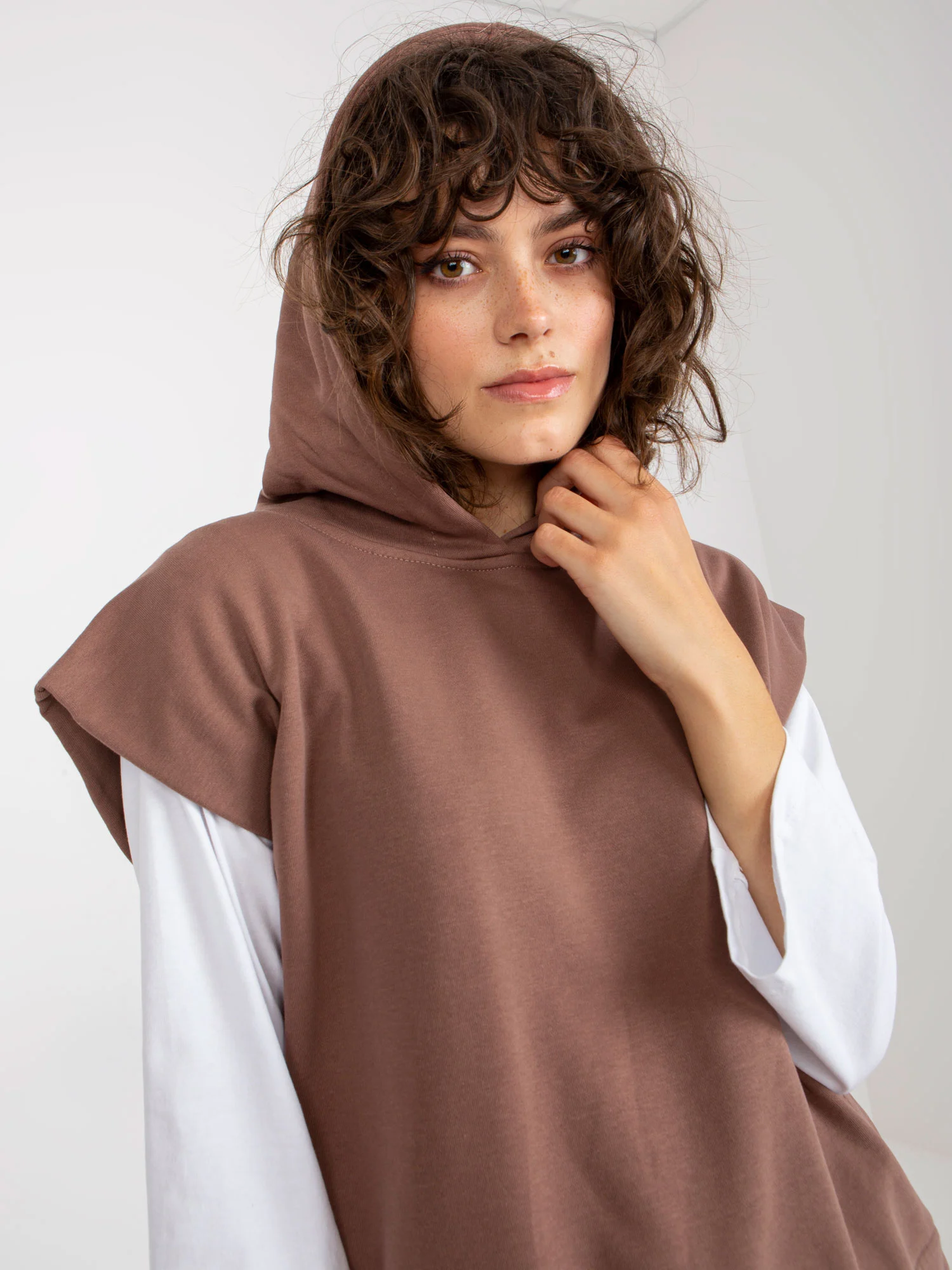 Compleu Dama Mini, Mansete elastice, ex moda, Maro Casual - imagine 5