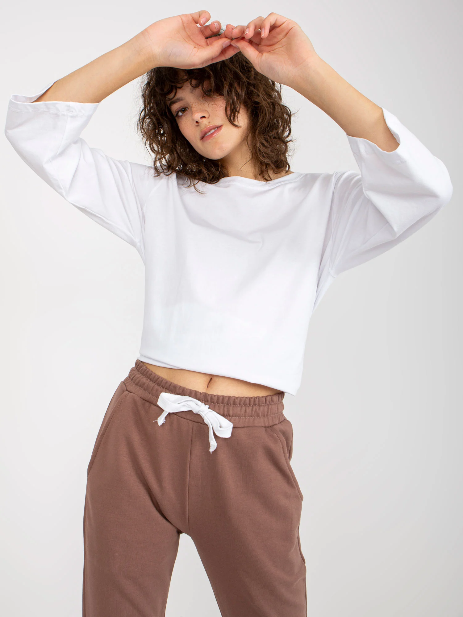 Compleu Dama Mini, Mansete elastice, ex moda, Maro Casual - imagine 7