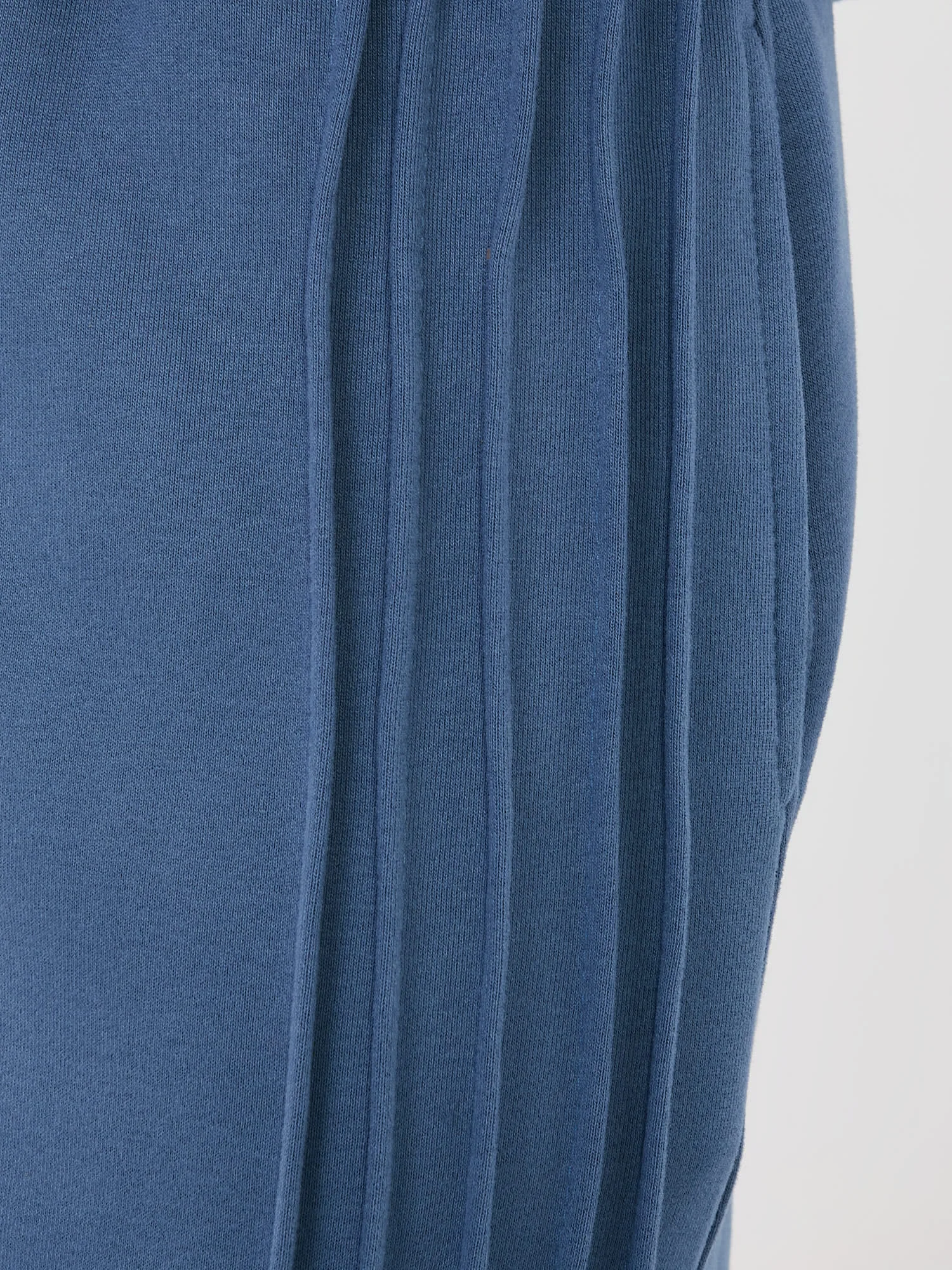 Pantaloni Trening Dama Larga, Guler inalt, NATURAL SIDE, Albastru Casual - imagine 3