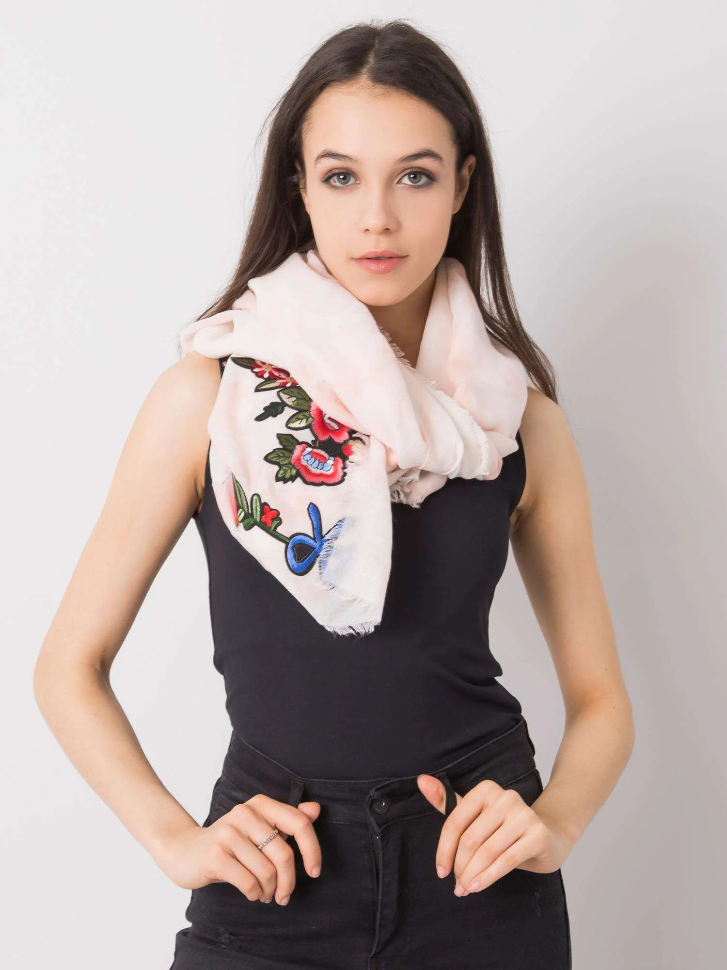 Bandana Dama Imprimat, Viscoza, Fashion Hunters, Piersica - imagine 4