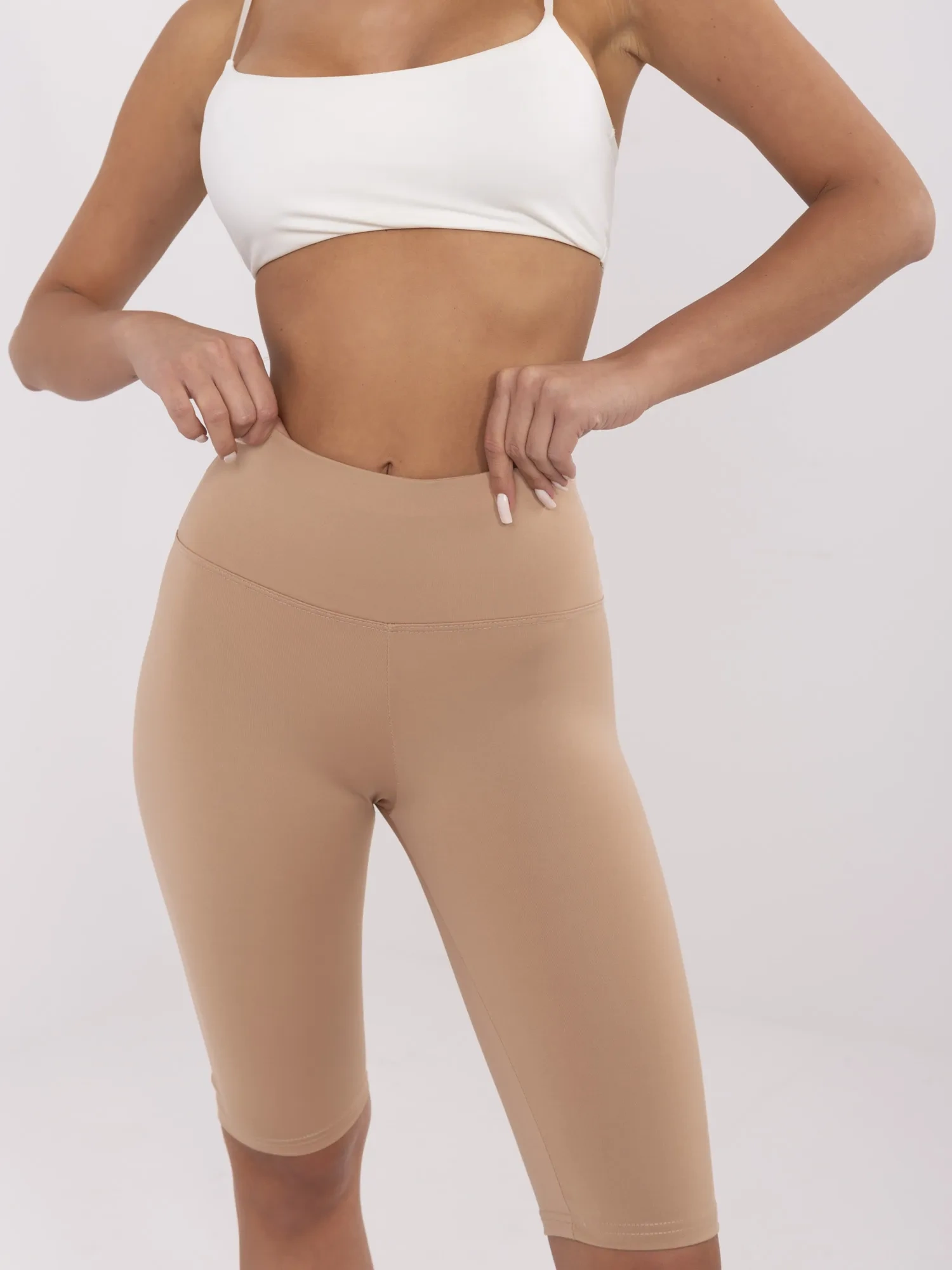 Colanti Dama Sport, Guler inalt, ex moda, Camel Casual - imagine 4