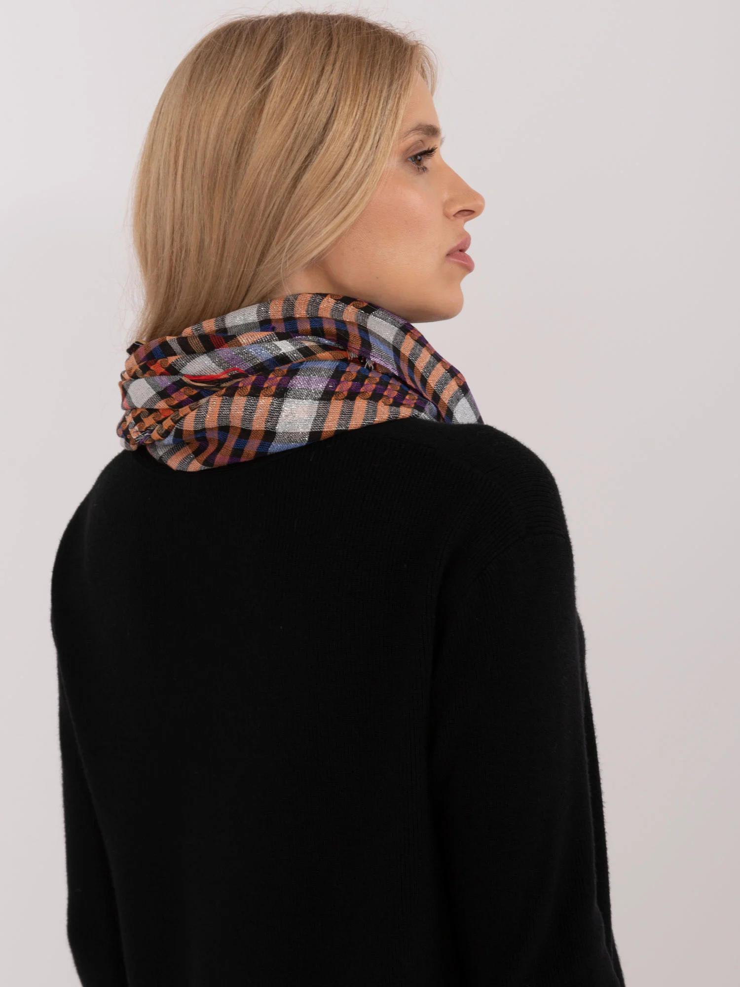 Bandana Dama Carouri, Poliester, Fashion Hunters, Multicolor - imagine 4