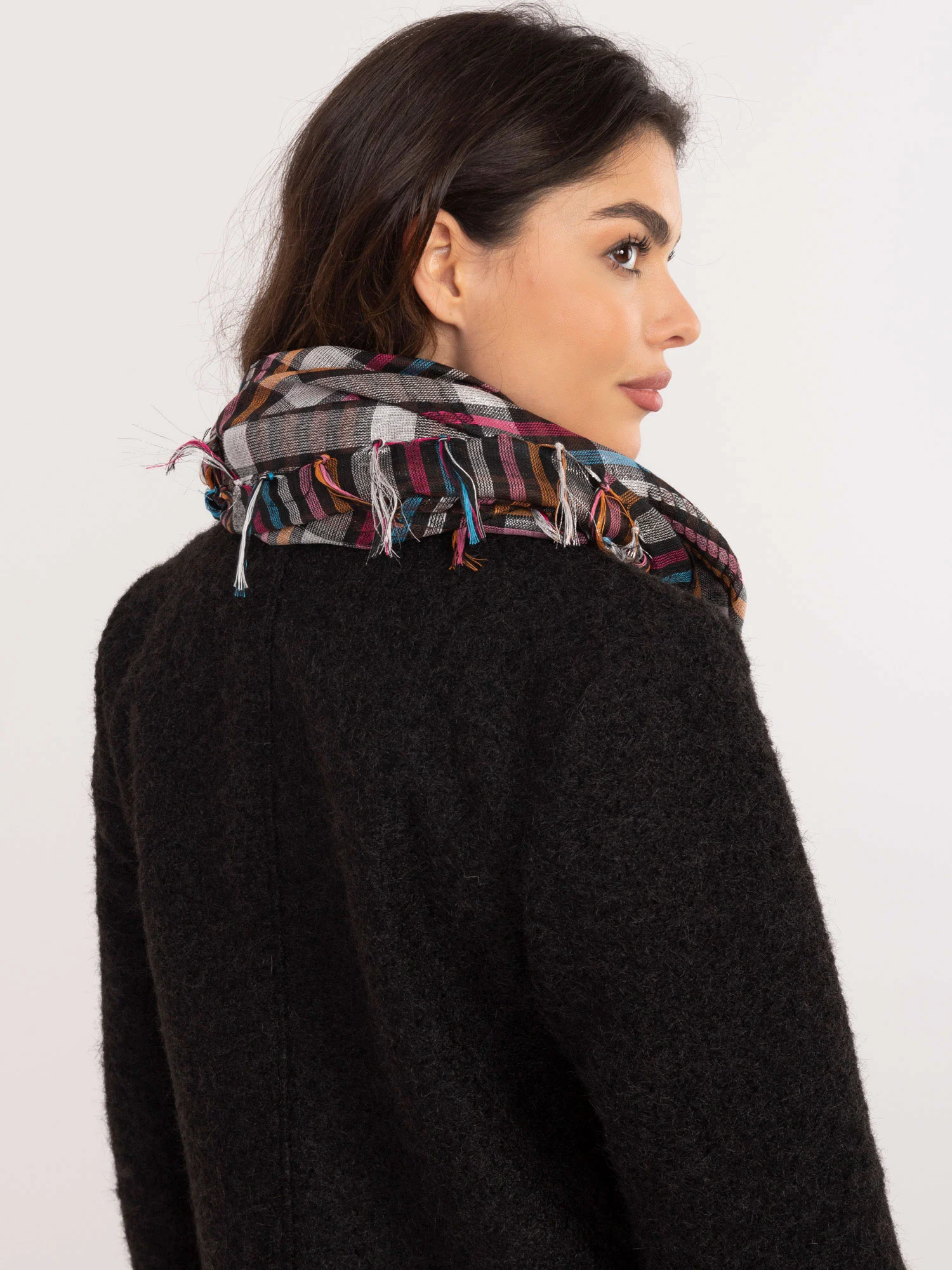 Bandana Dama Carouri, Poliester, Fashion Hunters, Multicolor - imagine 4