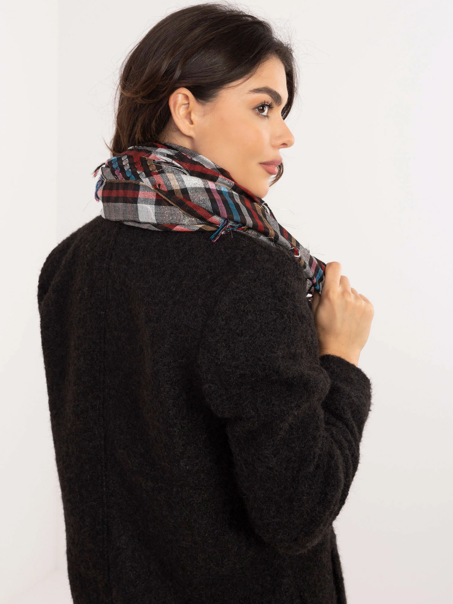 Bandana Dama Carouri, Poliester, Fashion Hunters, Multicolor - imagine 3