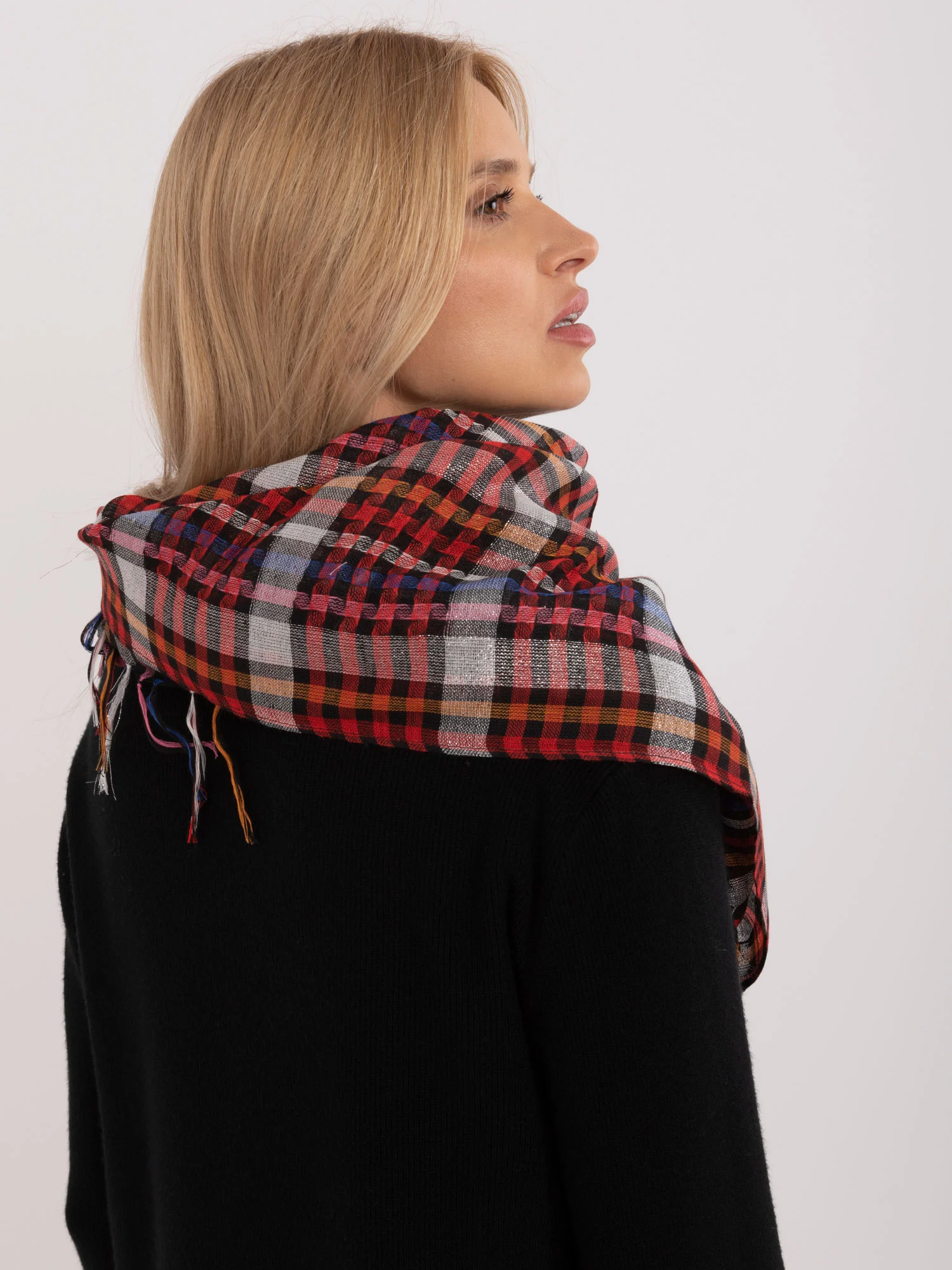Bandana Dama Carouri, Poliester, Fashion Hunters, Multicolor - imagine 2