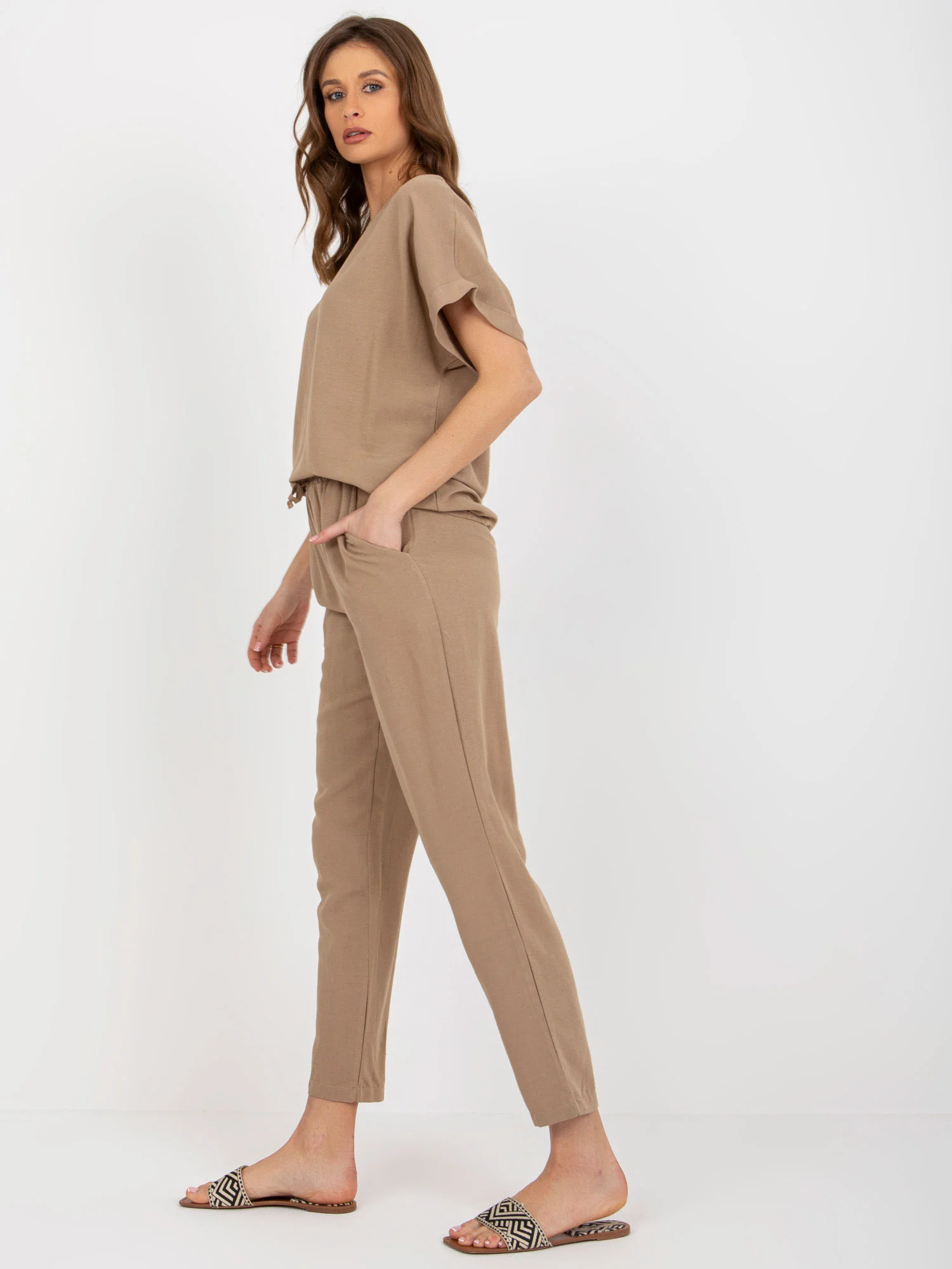 Compleu Dama Mini, Boho, RUE PARIS, Bej - imagine 6