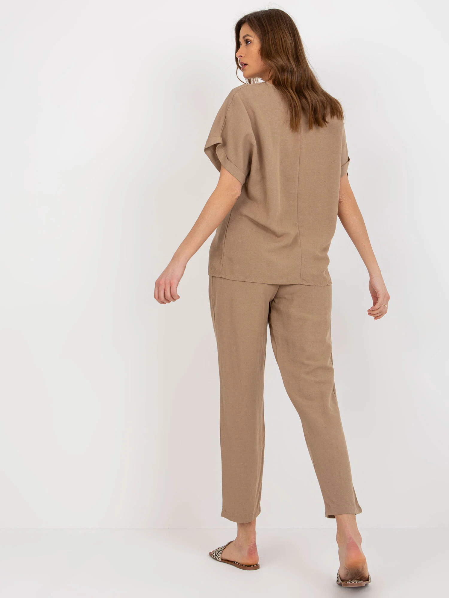 Compleu Dama Mini, Boho, RUE PARIS, Bej - imagine 3