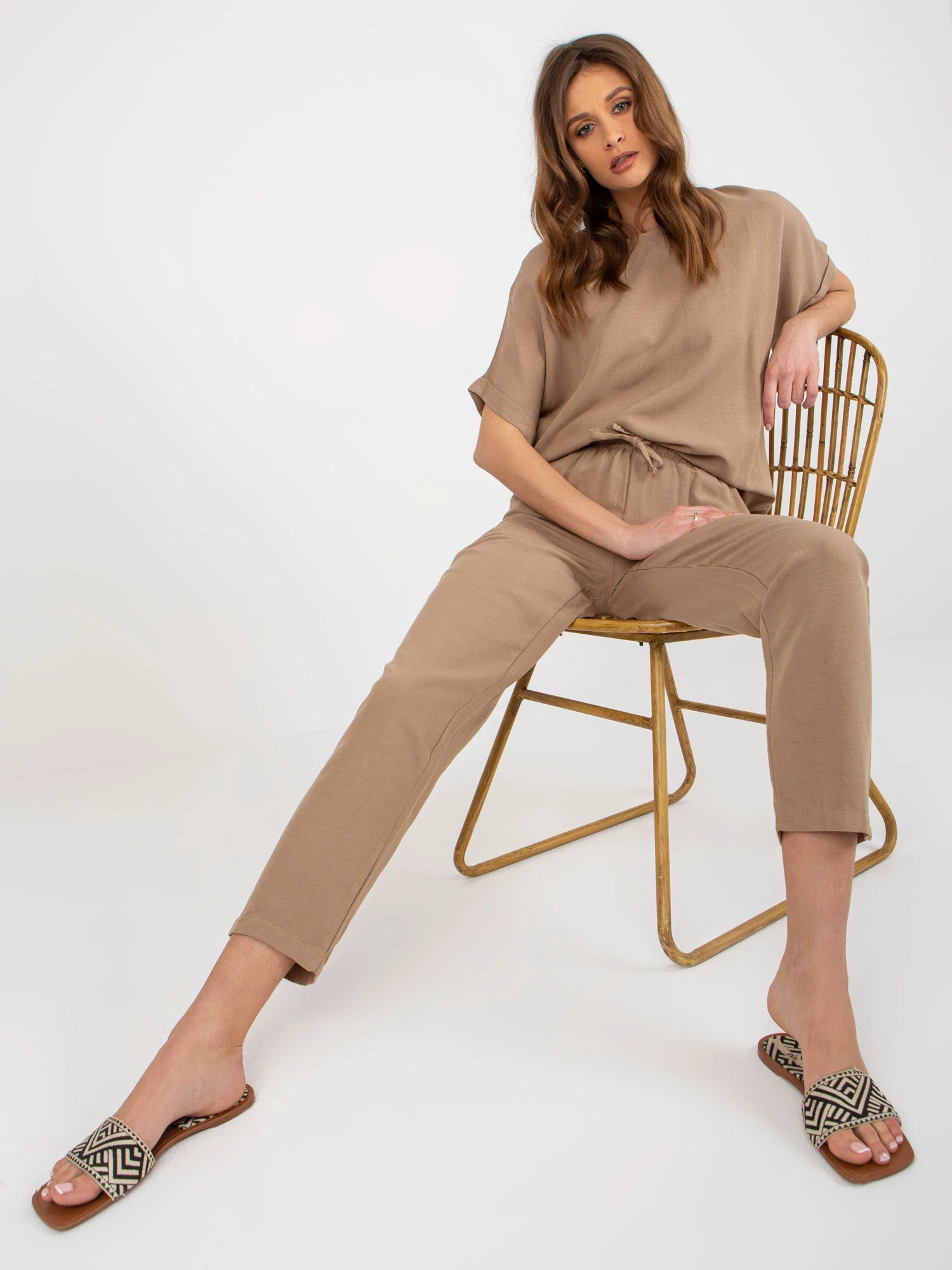 Compleu Dama Mini, Boho, RUE PARIS, Bej - imagine 2