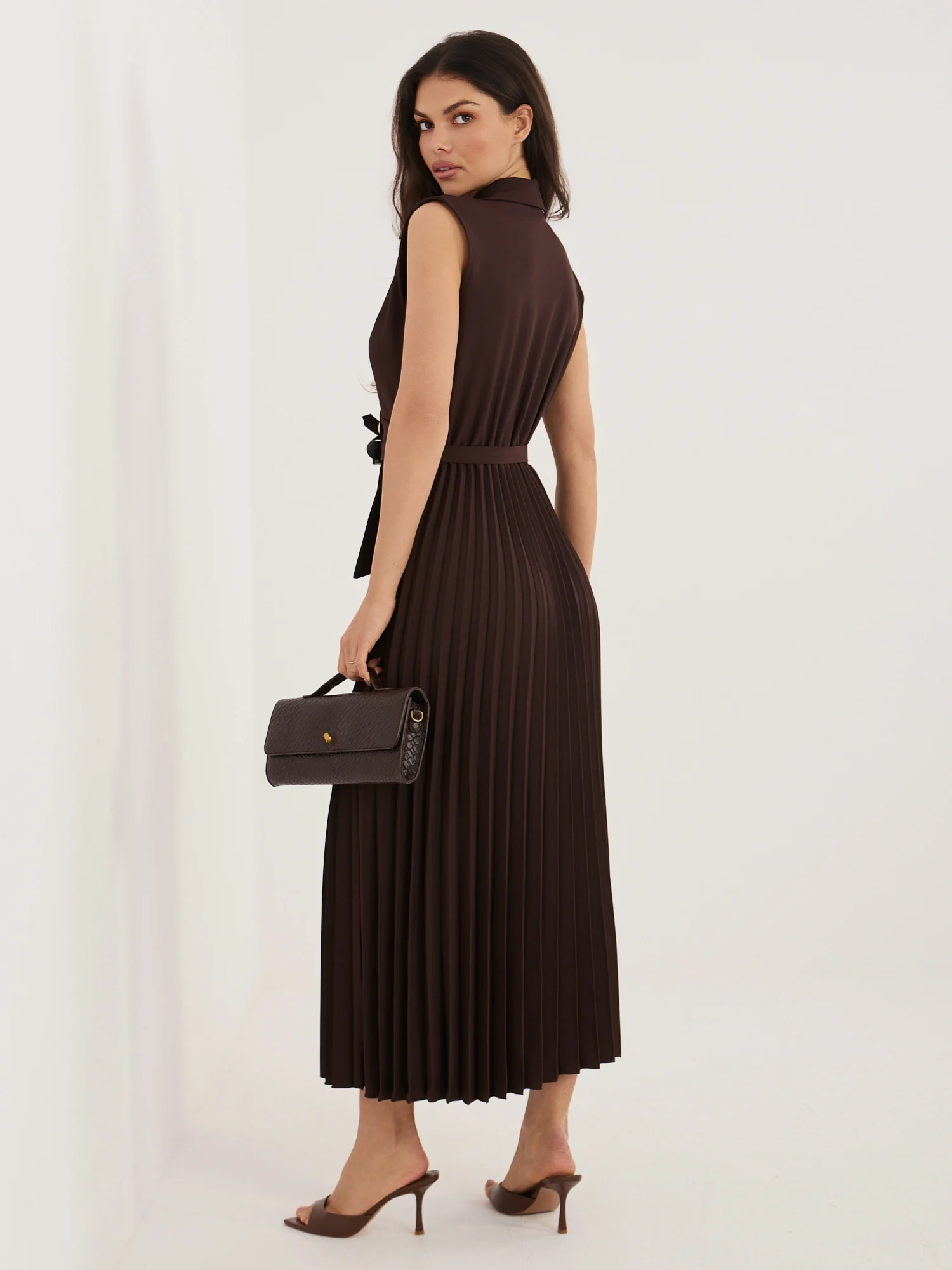 Rochie Dama Midi, Paiete, RUE PARIS, Maro de Petrecere - Image 2