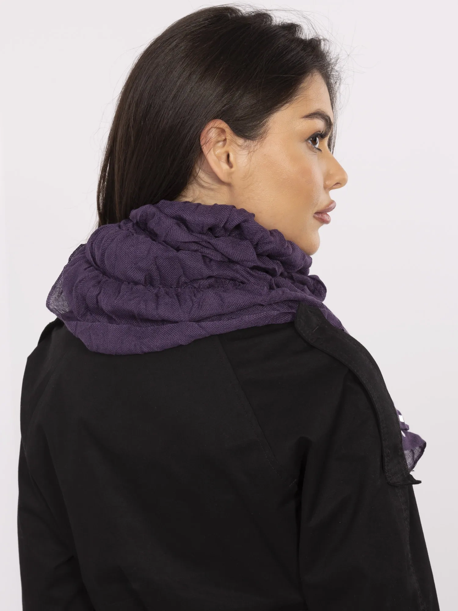 Bandana Dama Imprimat, Viscoza, Fashion Hunters, Mov - imagine 5
