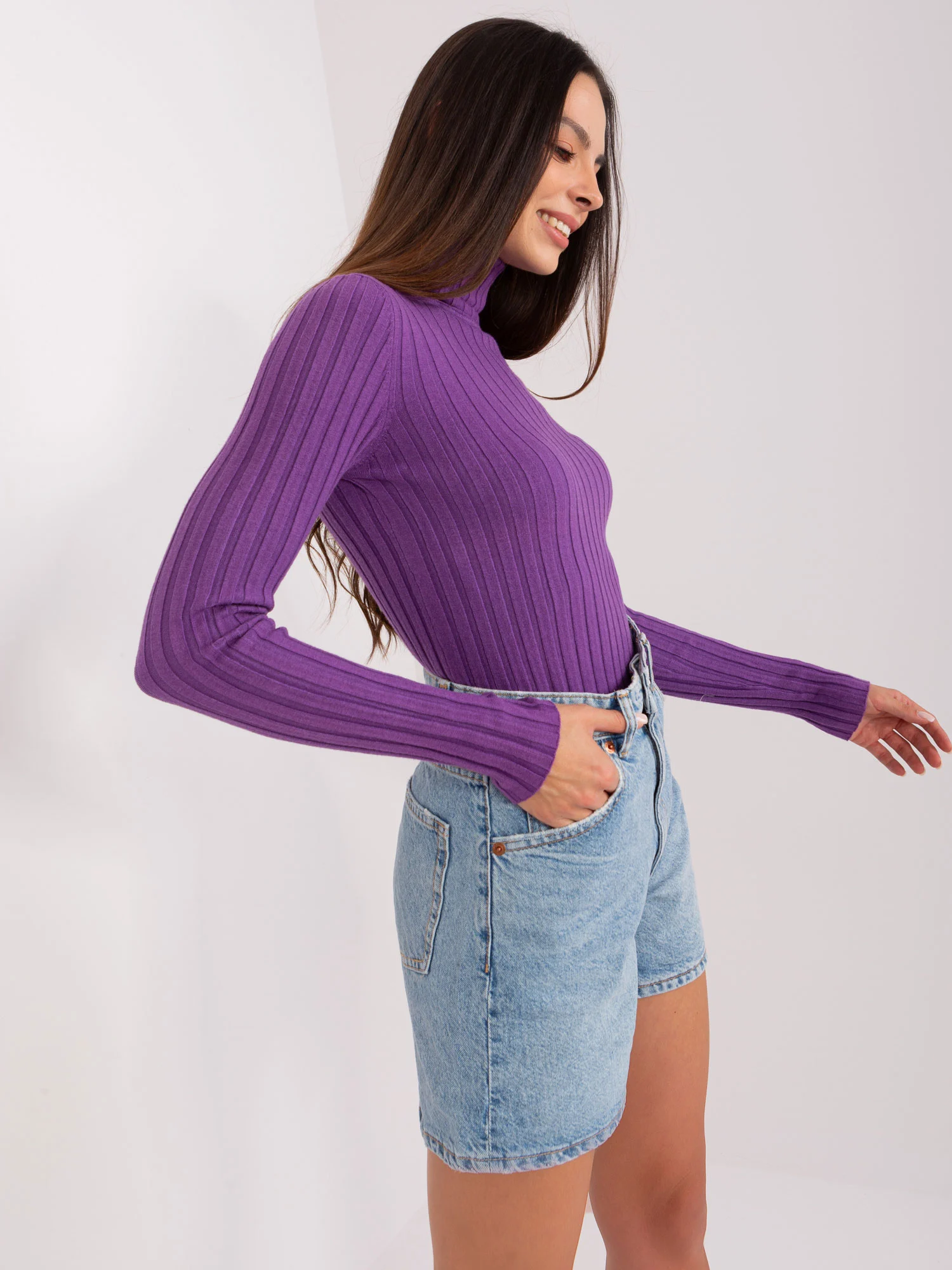 Pulover Dama Maneca lunga, Dungi, P-M, Mov Eleganta Office - imagine 4