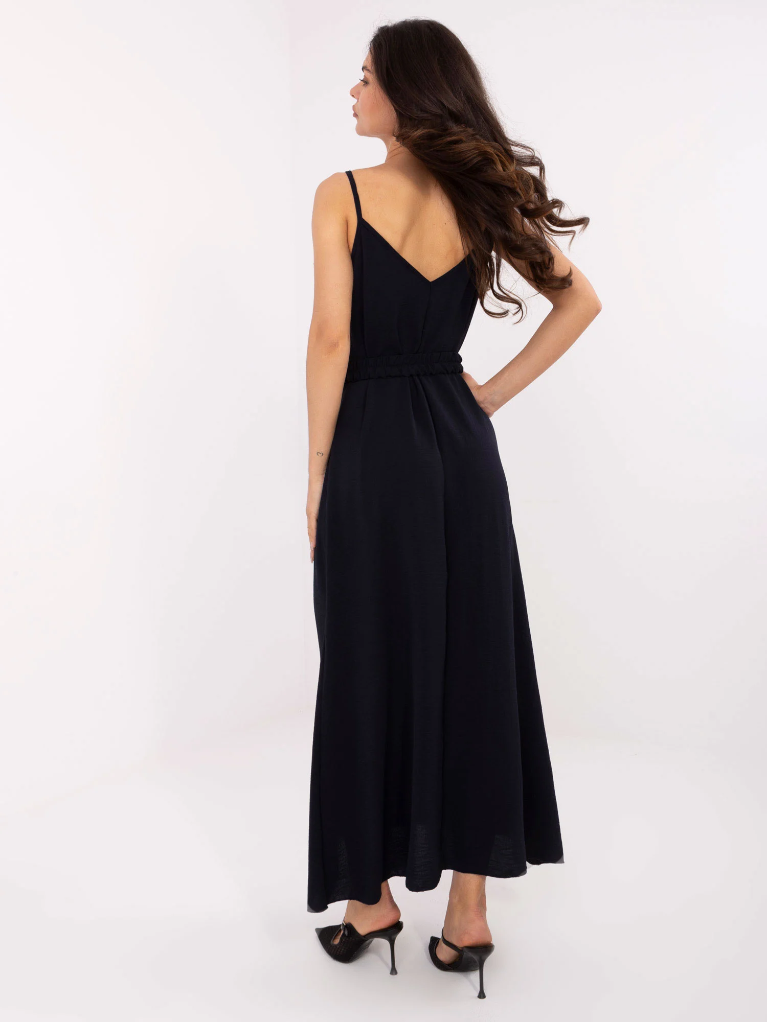 Rochie Dama Maxi, Lejera, Och Bella, Bleumarin de Vara - Image 4