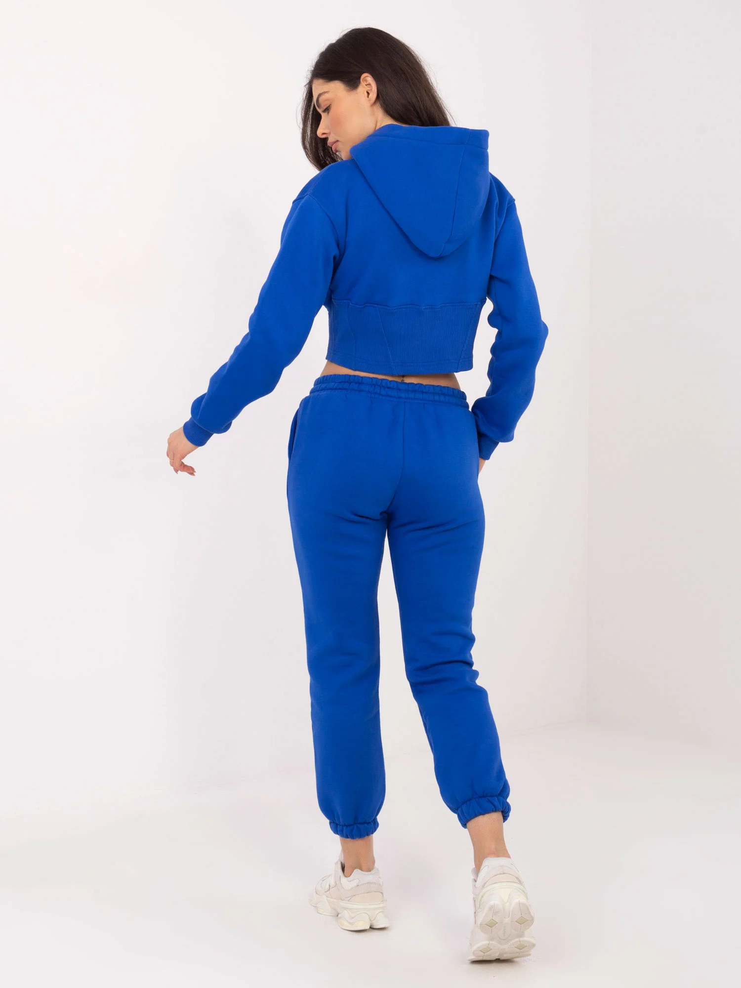 Compleu Dama Maneca lunga, Sport, ex moda, Cobalt Casual - imagine 5