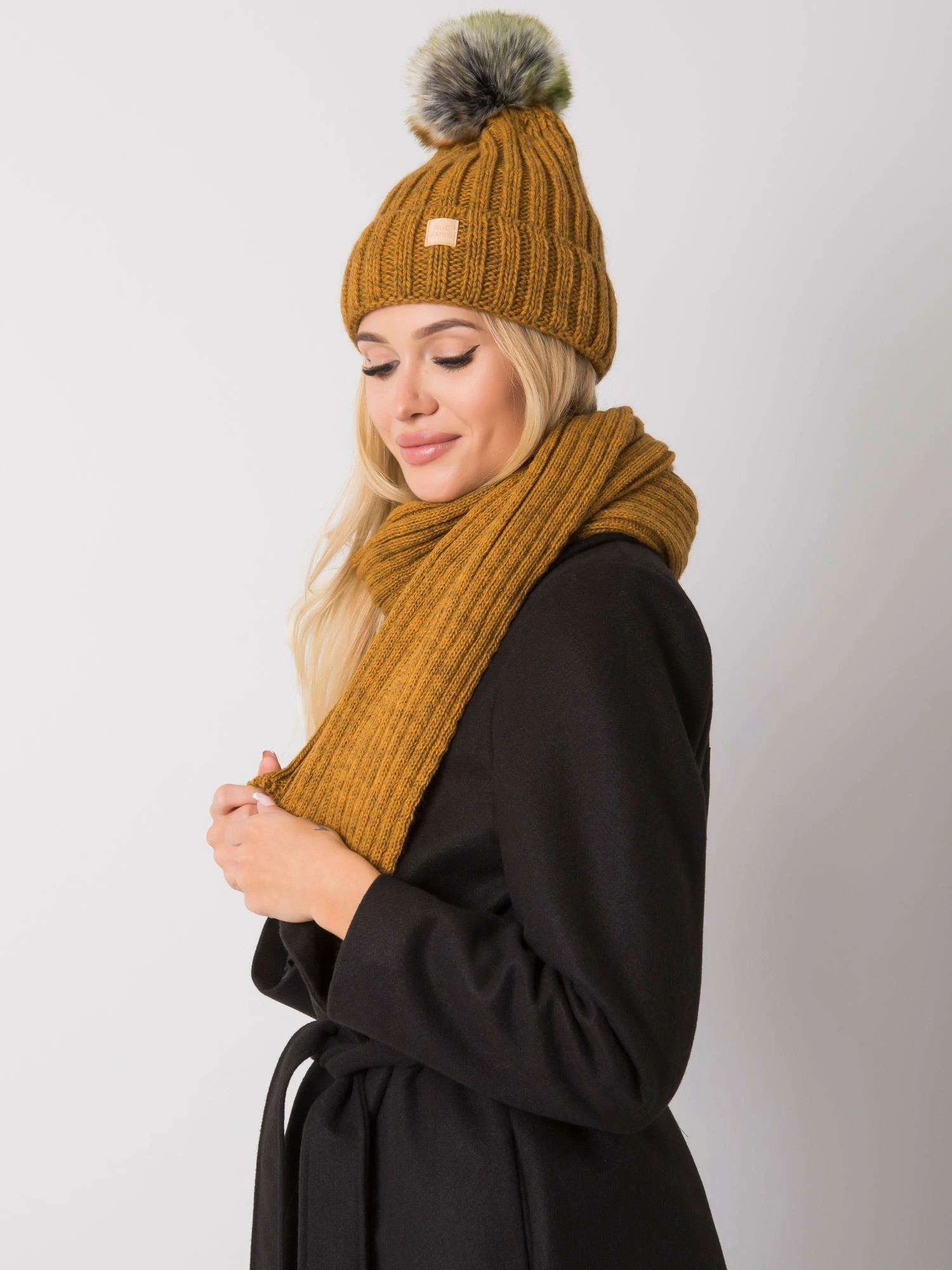 Compleu Dama Acril, RUE PARIS, Galben - imagine 2