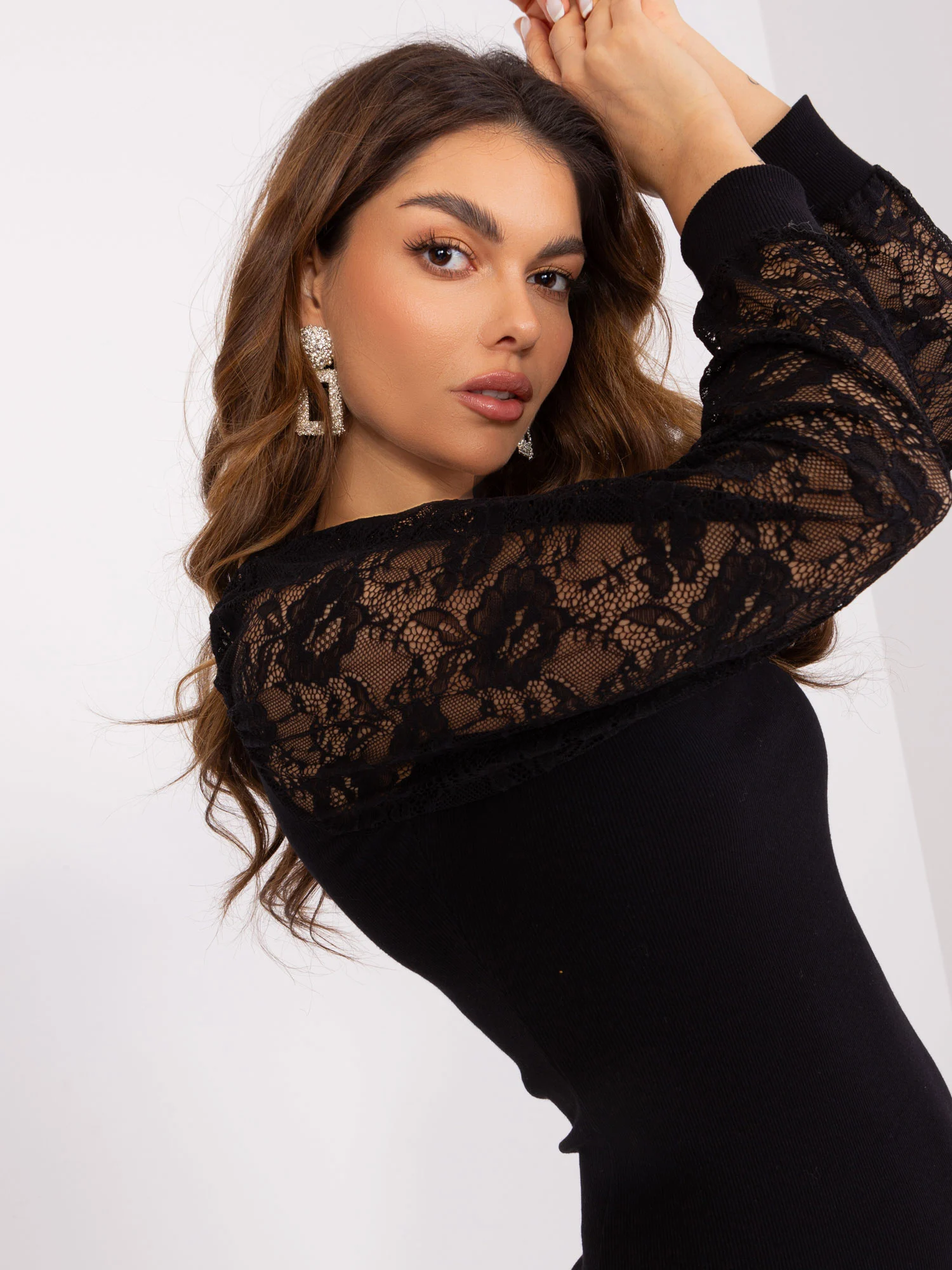 Rochie Dama Maxi, Dungi, RUE PARIS, Negru de Ocazie Nunta - Image 4