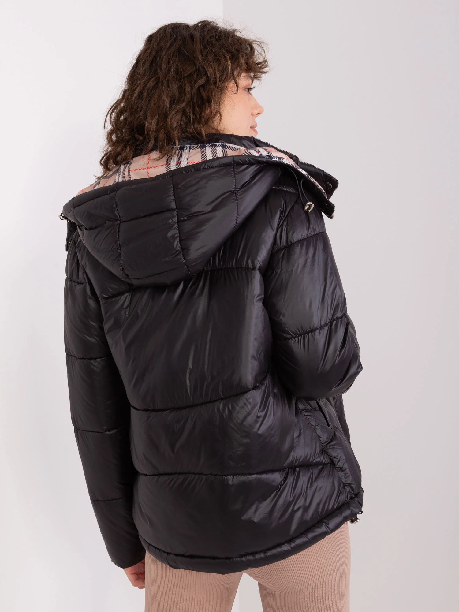 Jacheta Dama Maneca lunga, Carouri, Trendy. ING, Negru Eleganta Office - imagine 4