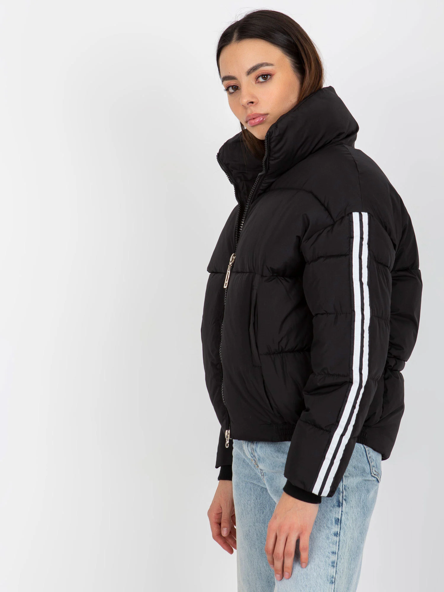 Jacheta Dama Maneca lunga, Sport, Monte Cervino, Negru Casual - imagine 4