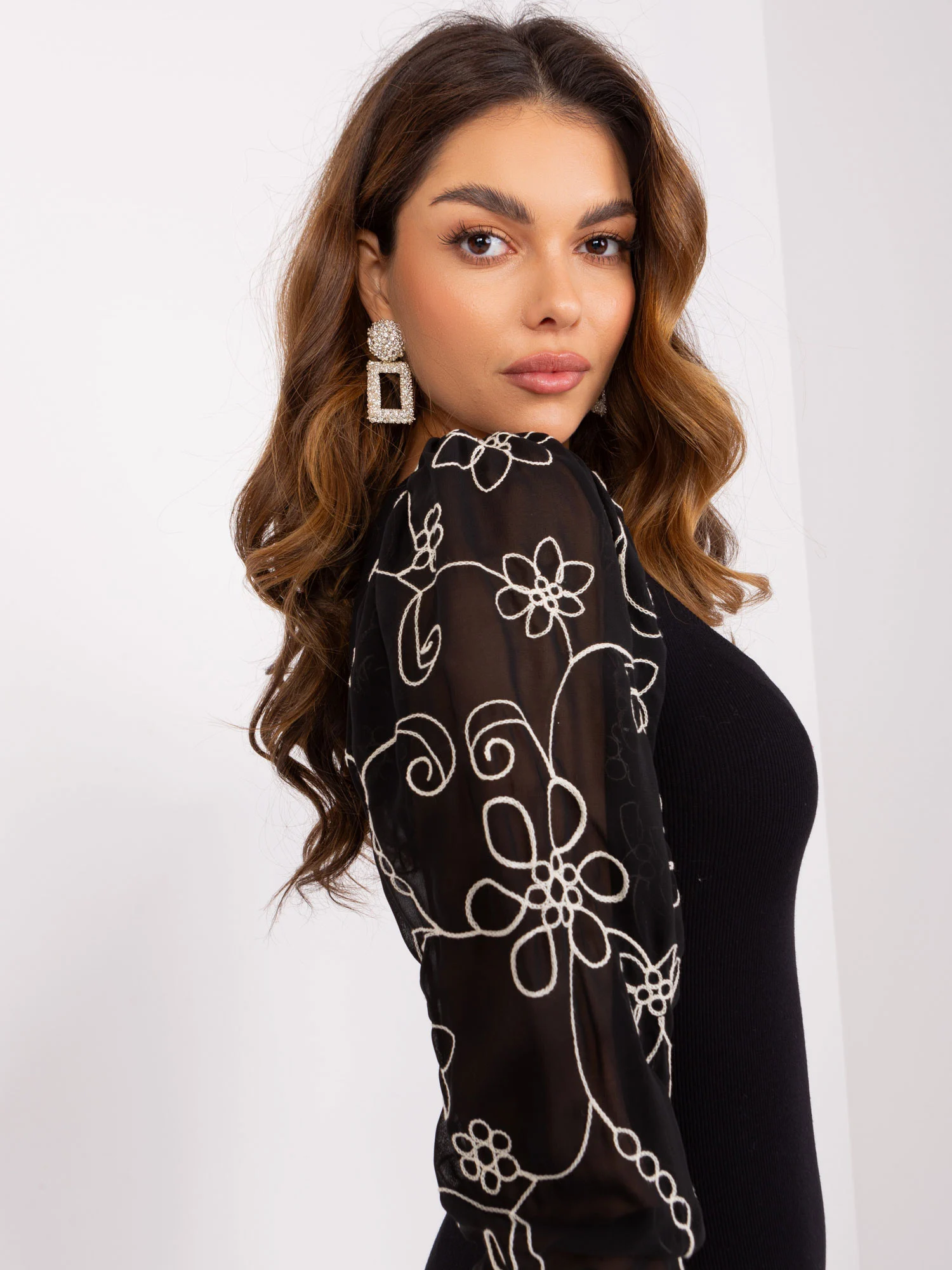 Rochie Dama Maxi, Rochie creion, RUE PARIS, Negru de Ocazie Nunta - Image 6