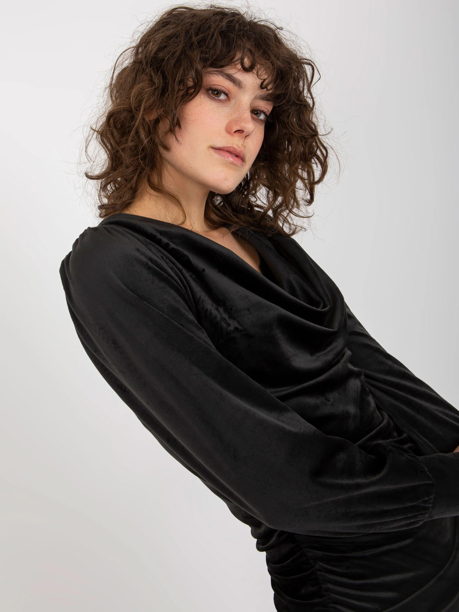 Rochie Dama Maxi, Rochie creion, RUE PARIS, Negru de Ocazie Nunta - Image 5