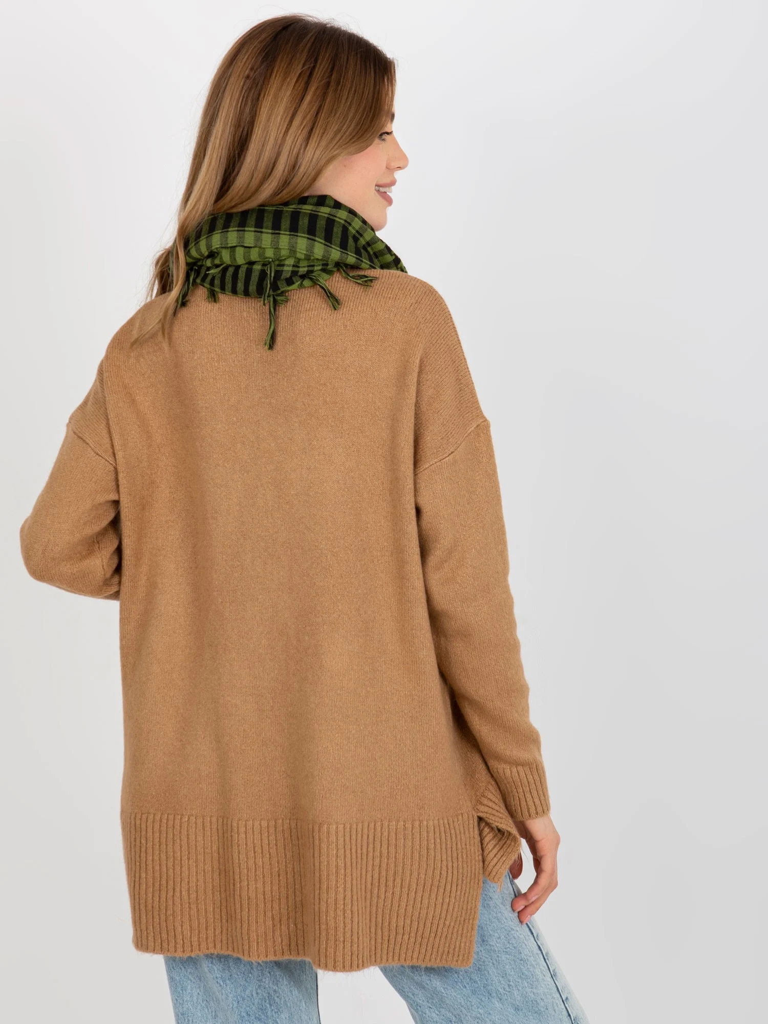 Bandana Dama Carouri, Fashion Hunters, Verde - imagine 5