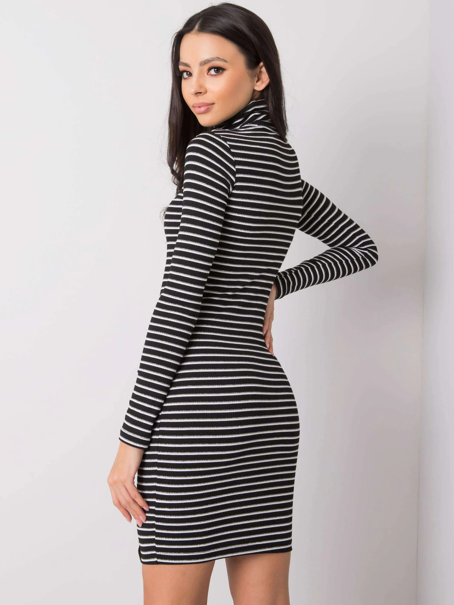 Rochie Dama Mini, Dungi, RUE PARIS, Argintiu de Petrecere - imagine 4