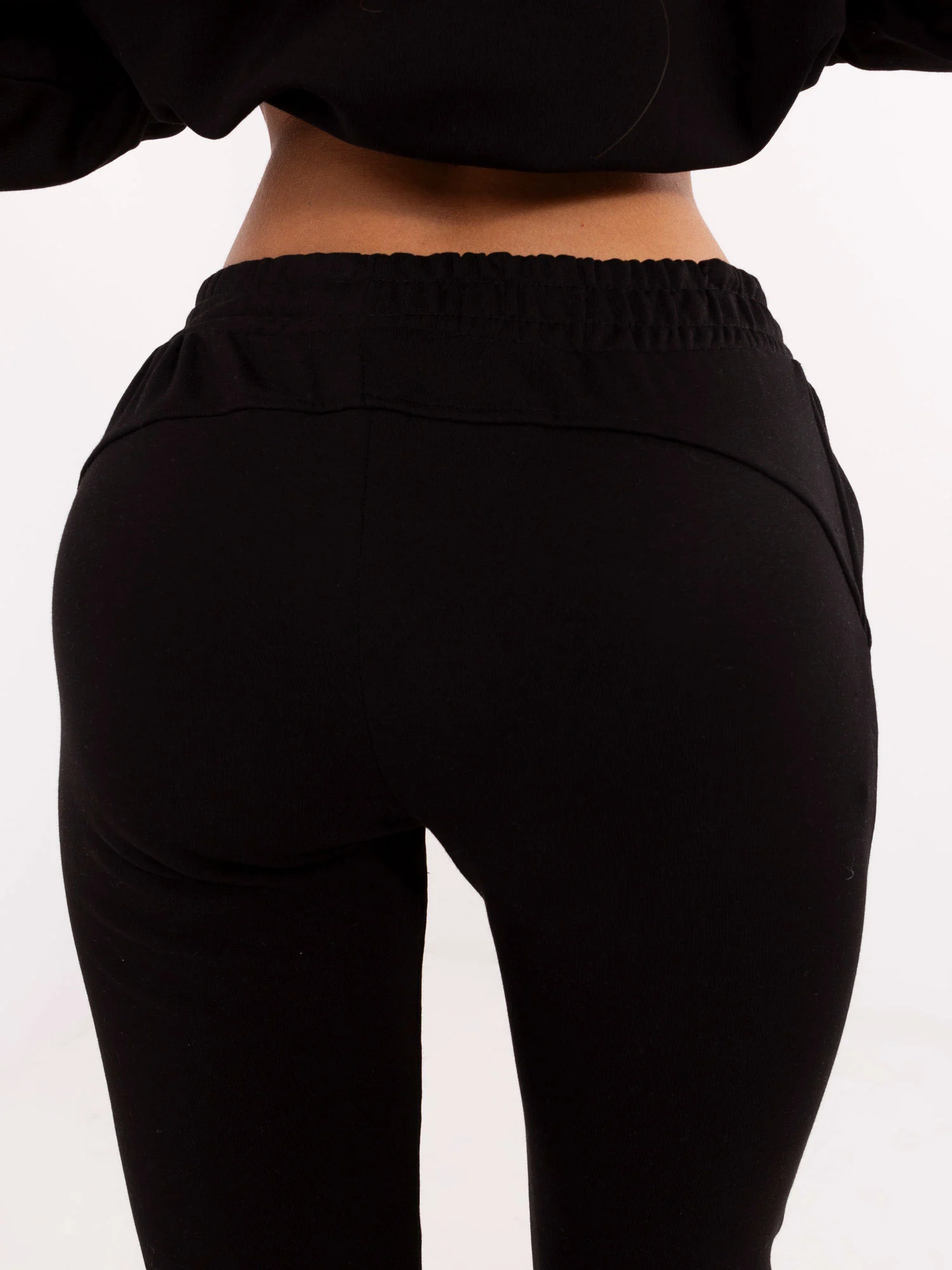 Compleu Dama Maneca lunga, Mansete elastice, My Red Lips, Negru Casual - imagine 3