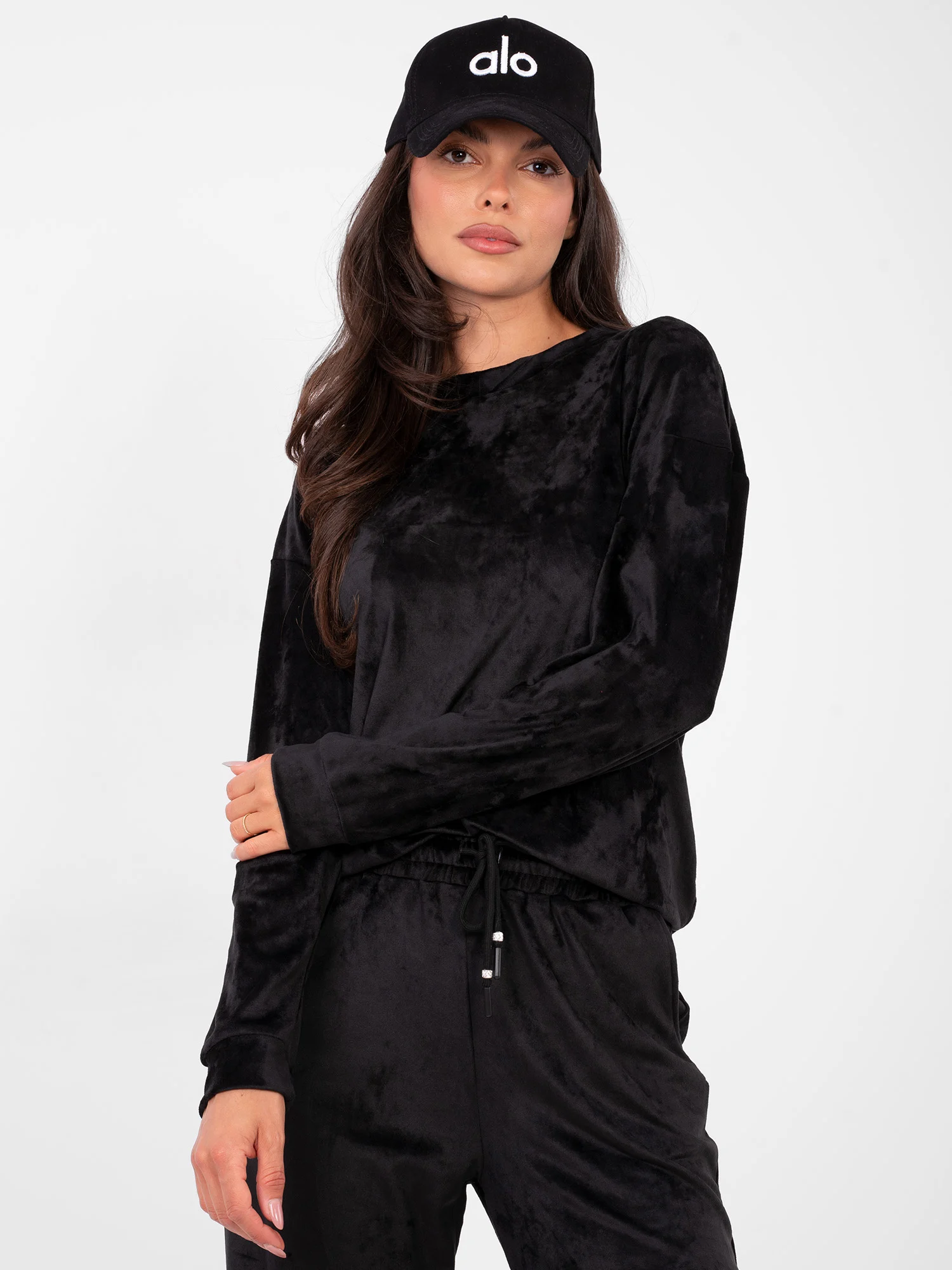 Compleu Dama Maneca lunga, Dreapta, LAKERTA, Negru Casual - imagine 4