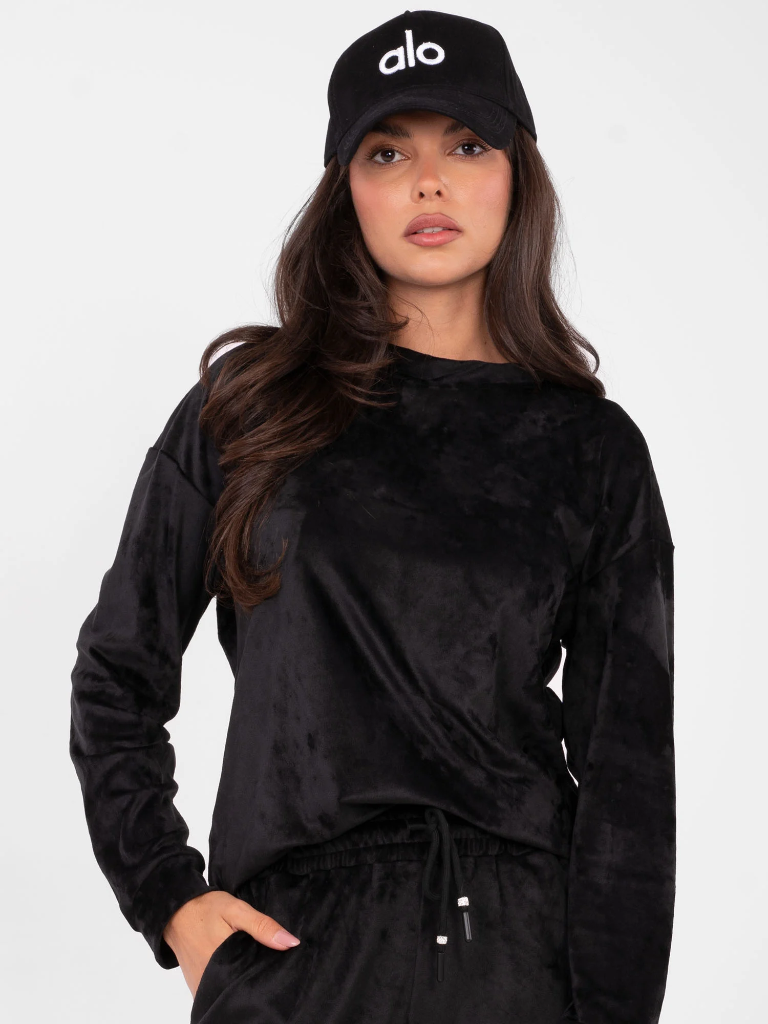 Compleu Dama Maneca lunga, Dreapta, LAKERTA, Negru Casual - imagine 3