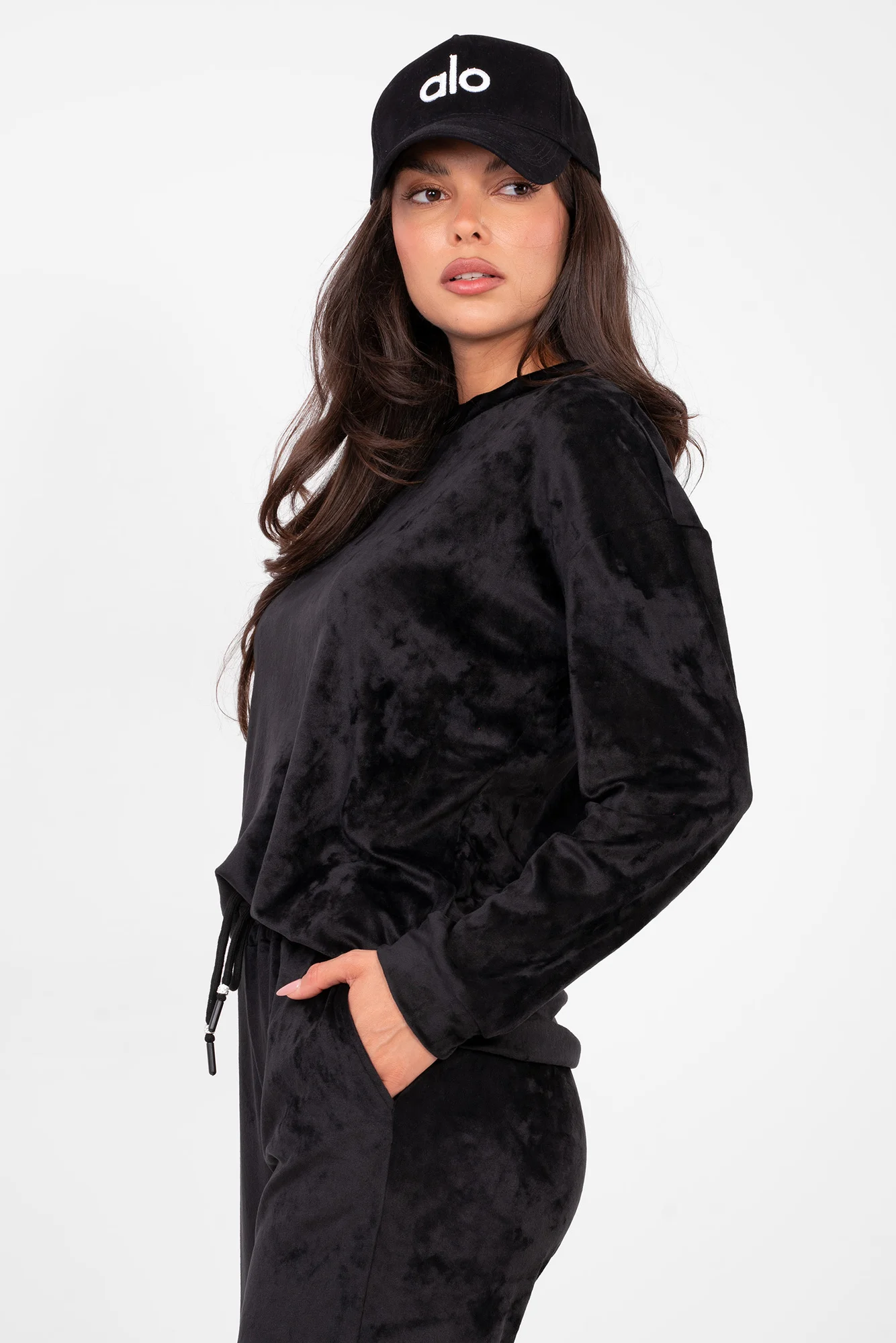 Compleu Dama Maneca lunga, Dreapta, LAKERTA, Negru Casual - imagine 6