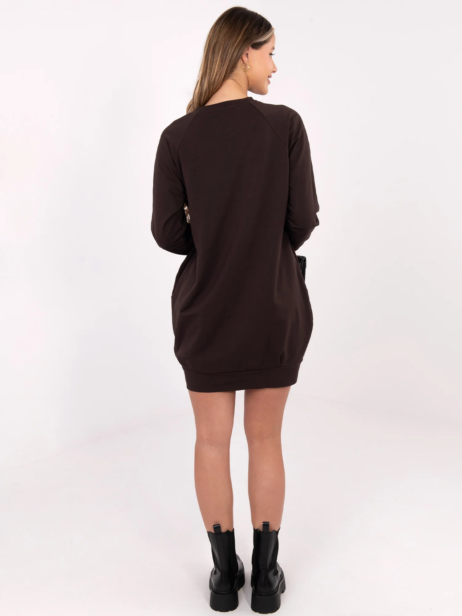 Rochie Dama Maxi, Rochie dreapta, BASIC FEEL GOOD, Maro - Image 4