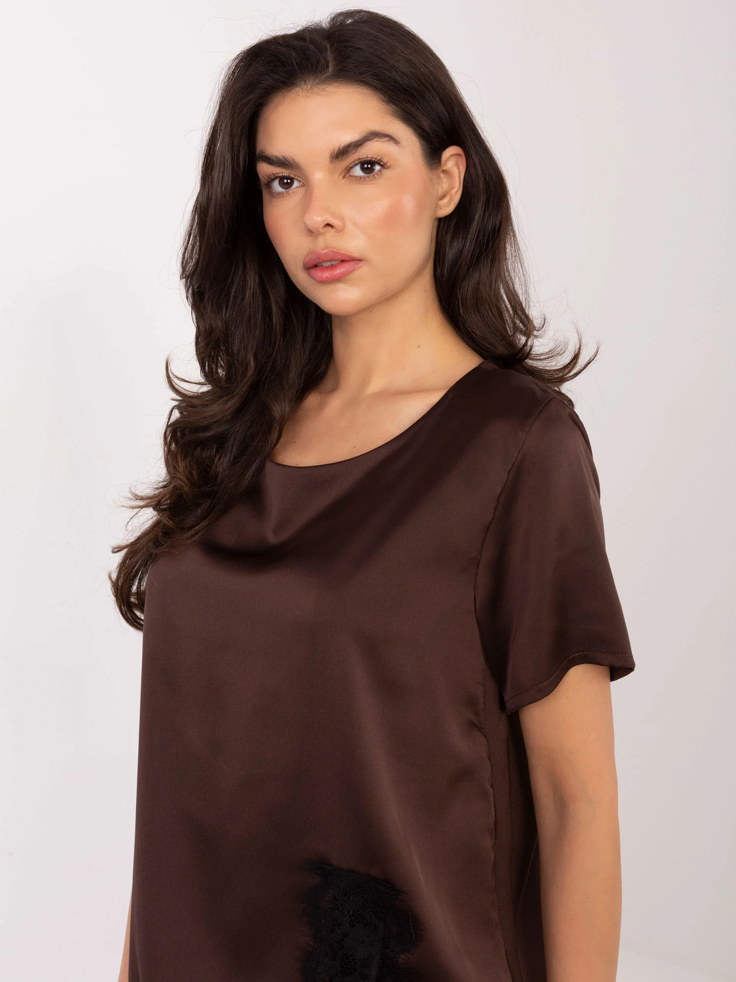 Bluza Dama Mini, Dantela, ITALY MODA, Maro Eleganta Office - imagine 6