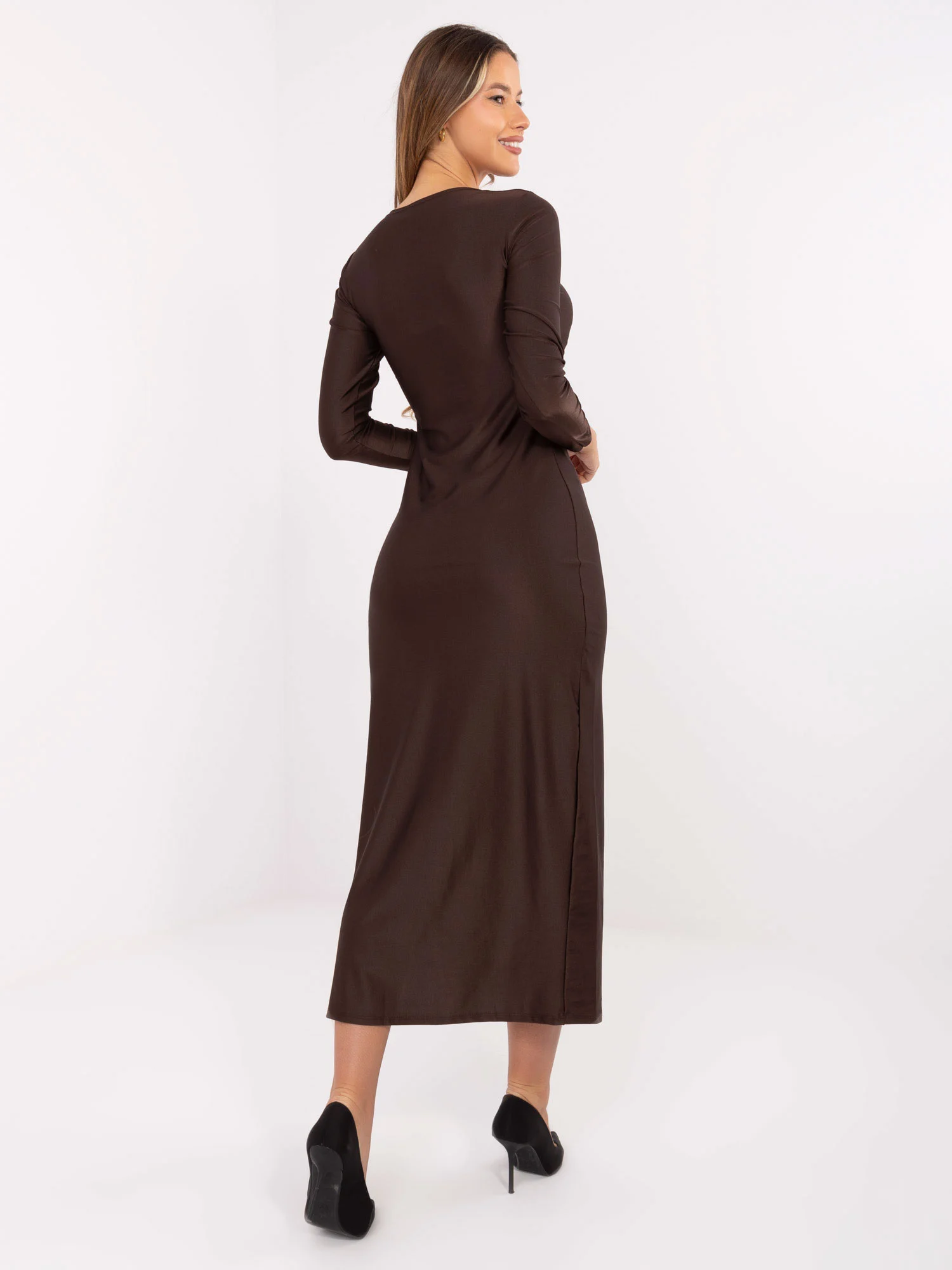 Rochie Dama Maxi, Rochie creion, ITALY MODA, Maro de Seara - imagine 3